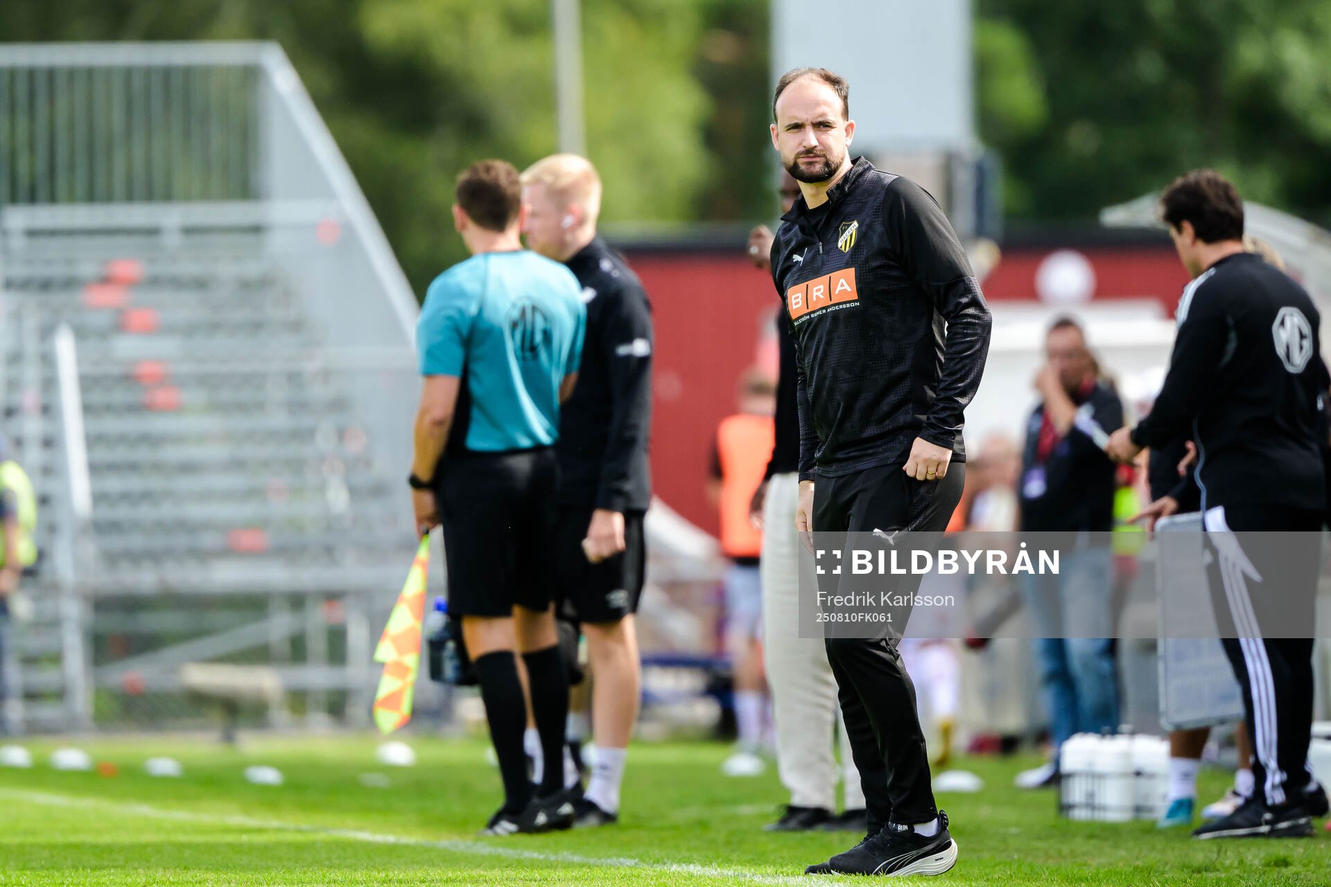 Häckens assisterande tränare Vitor Gazimba