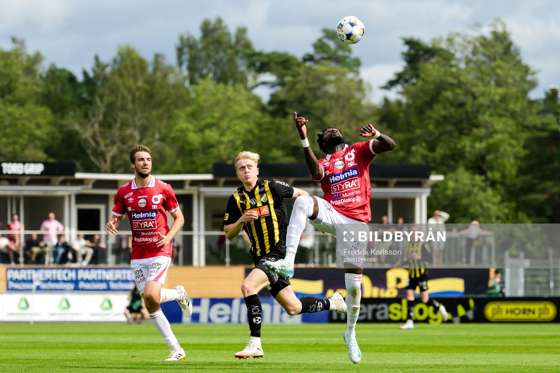 Degerfors Juhani Pikkarainen och Nasiru Moro