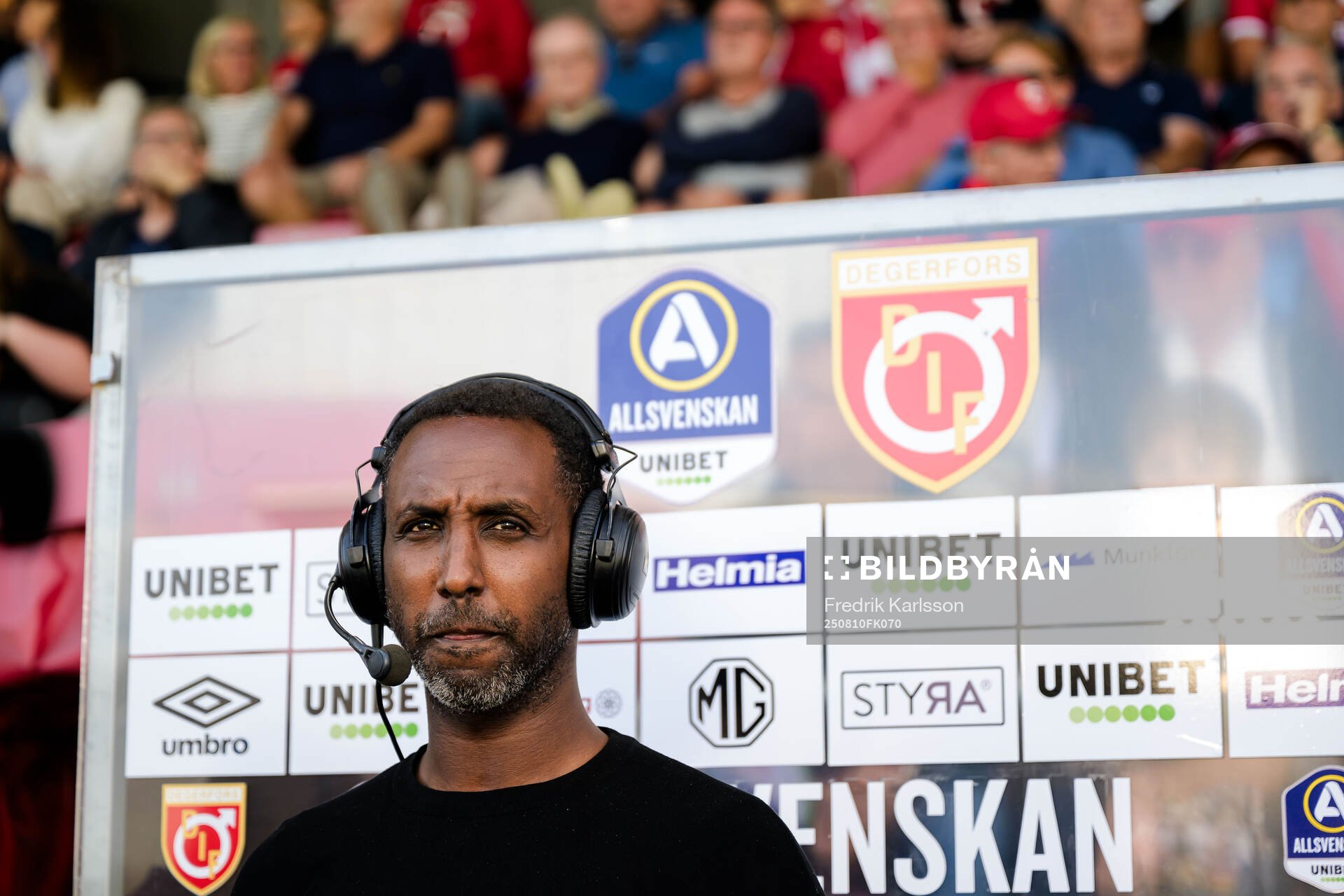 Degerfors tränare Henok Goitom