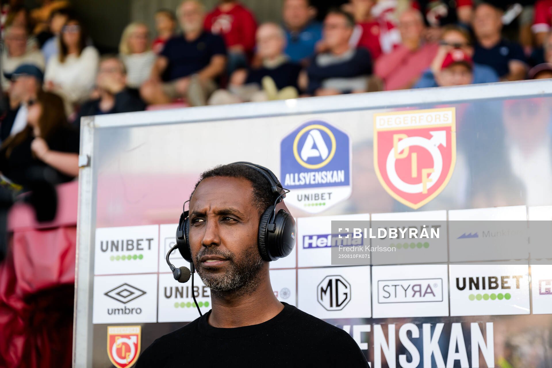 Degerfors tränare Henok Goitom