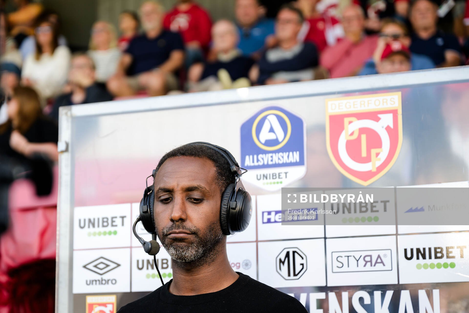 Degerfors tränare Henok Goitom