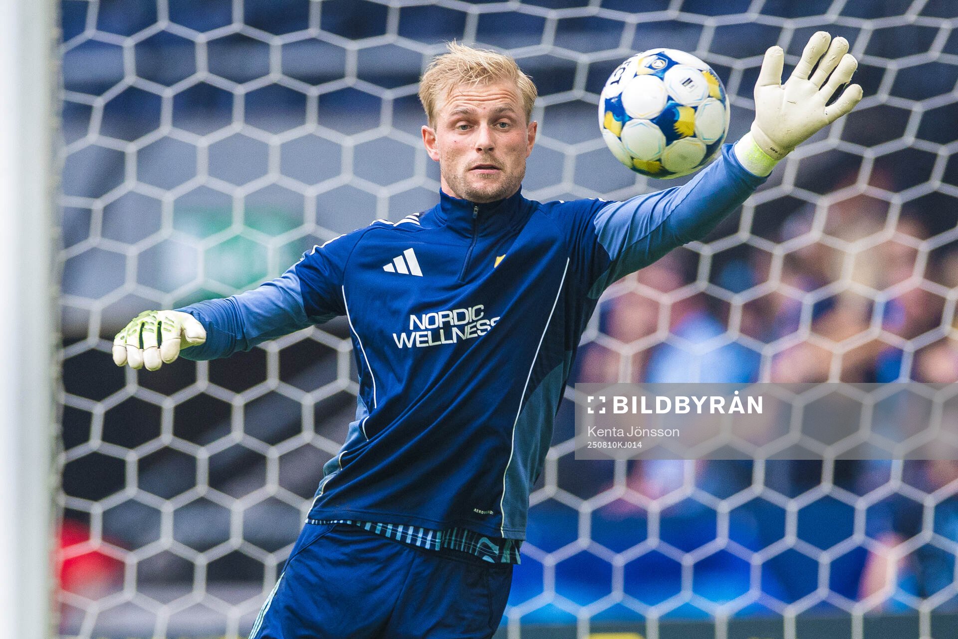 Djurgårdens målvakt Jacob Rinne