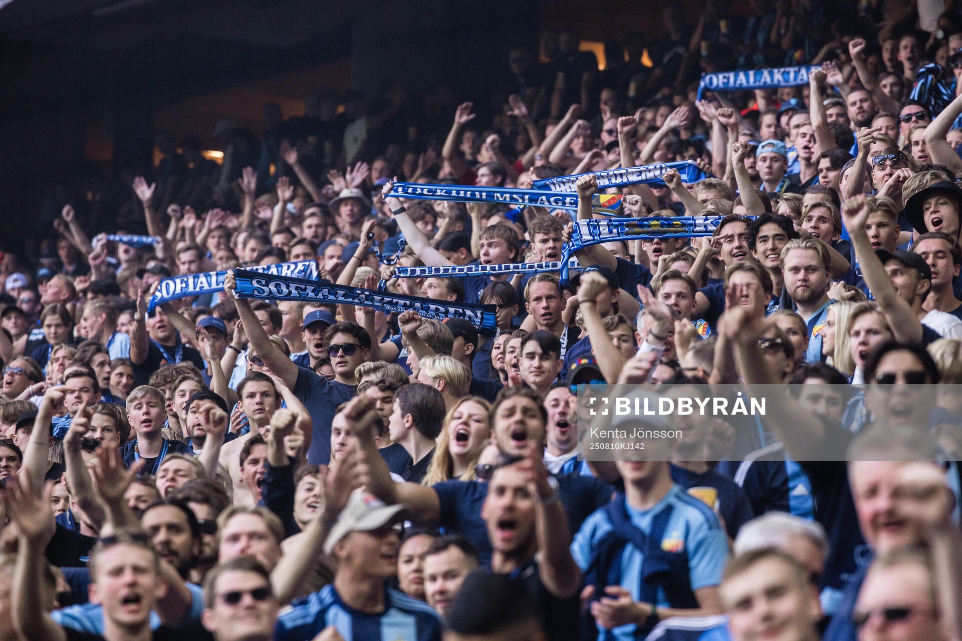 Djurgårdens supportrar