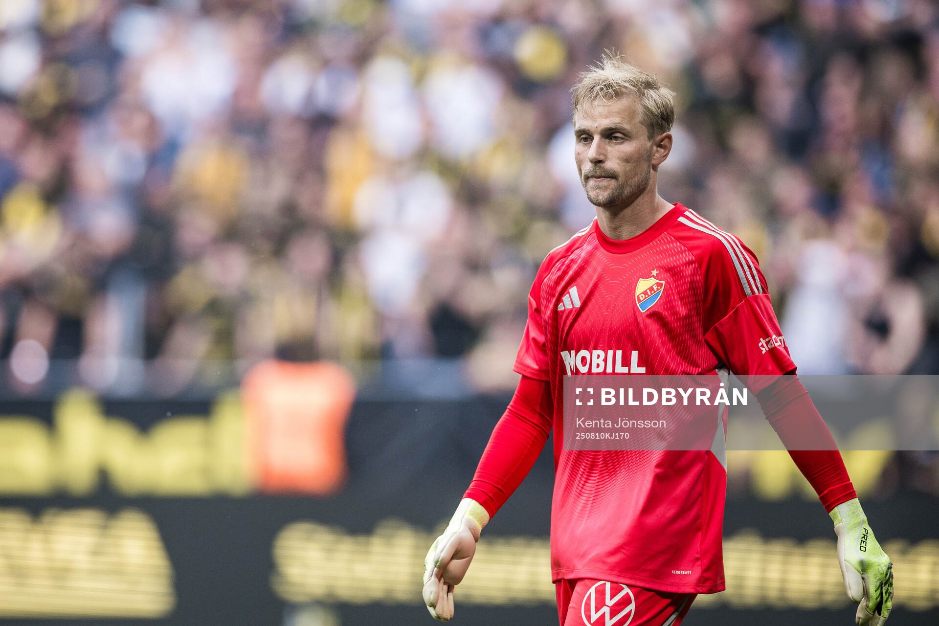 Djurgårdens målvakt Jacob Rinne