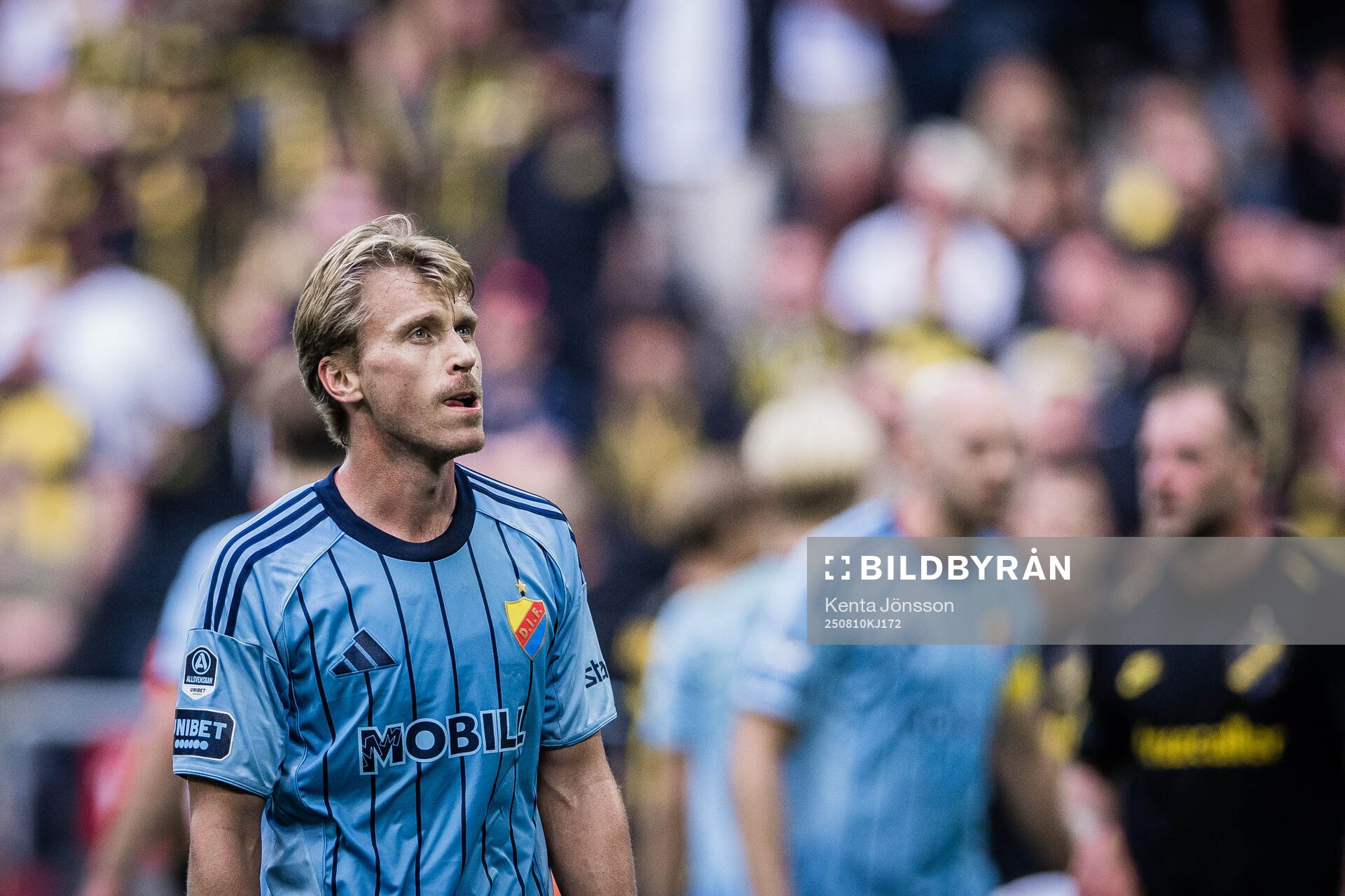 Djurgårdens Rasmus Schuller deppar