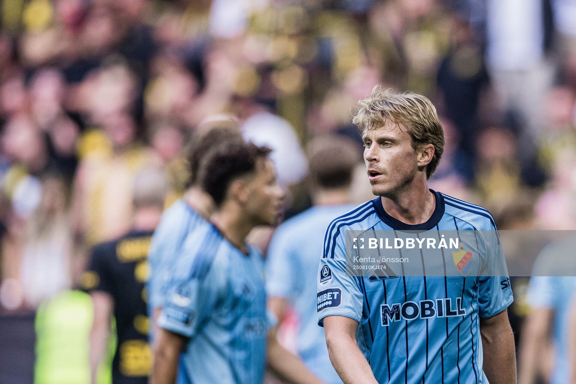 Djurgårdens Rasmus Schuller deppar