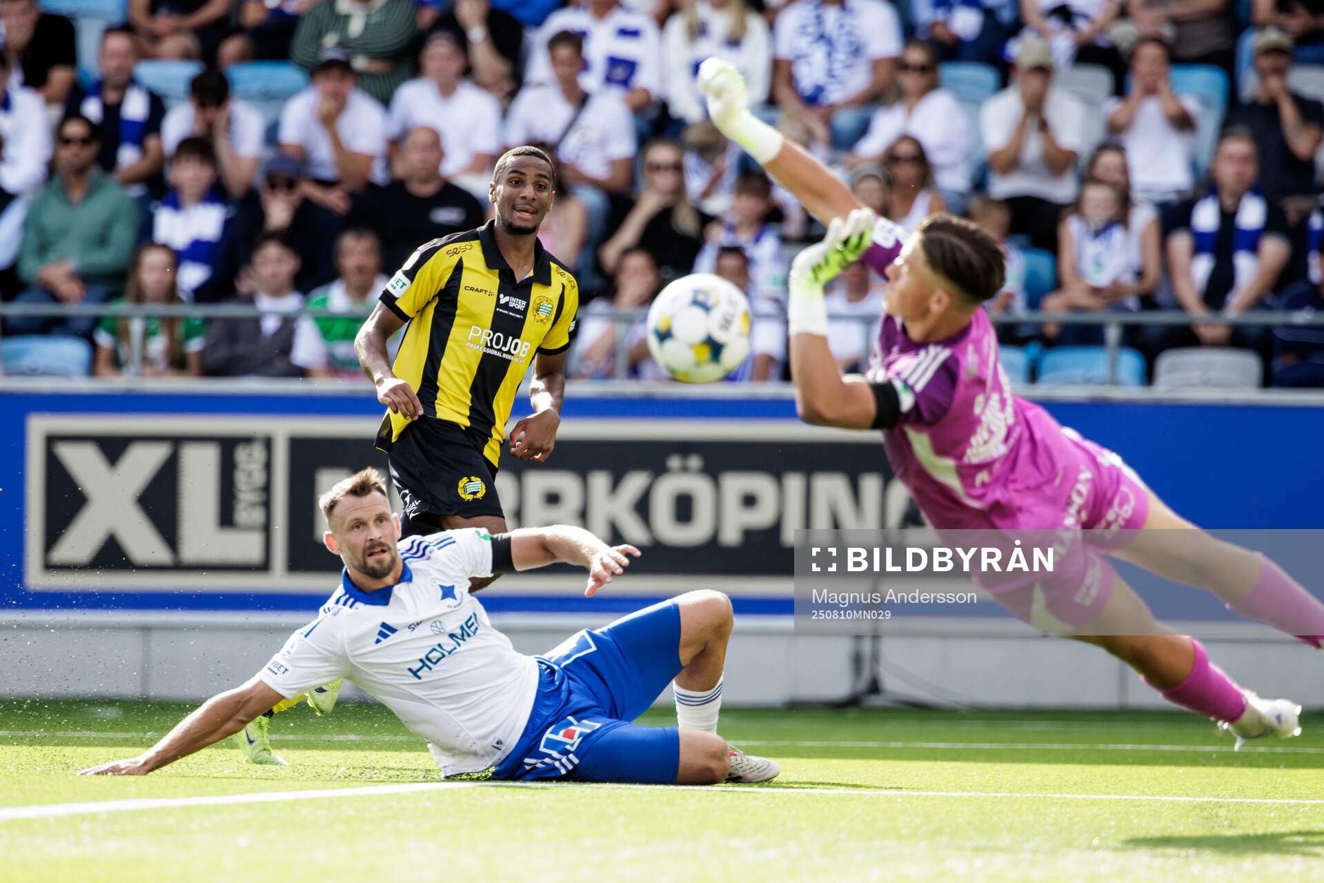 Hammarbys Paulos Abraham, IFK Norrköpings Max Watson och