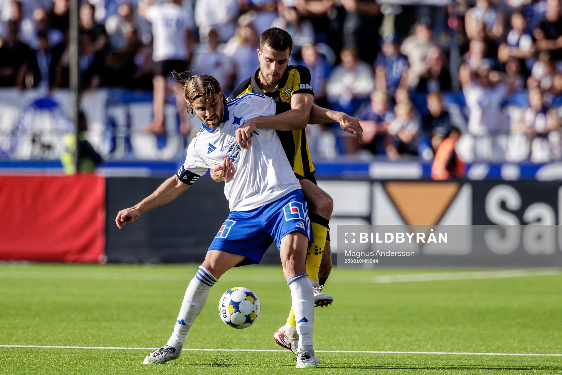 IFK Norrköpings Christoffer Nyman och Hammarbys Pavle Vagic