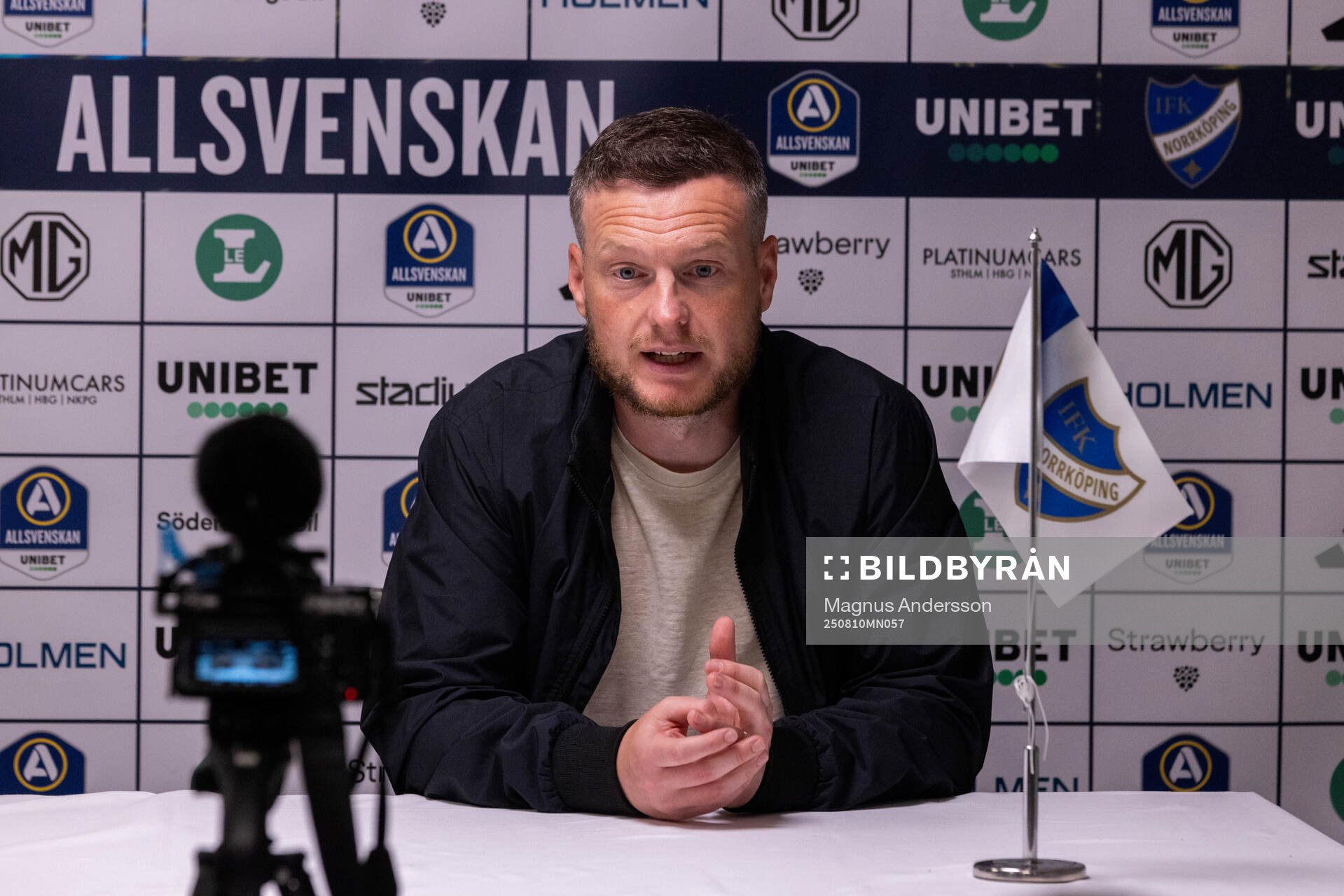 Hammarbys tränare Kim Hellberg