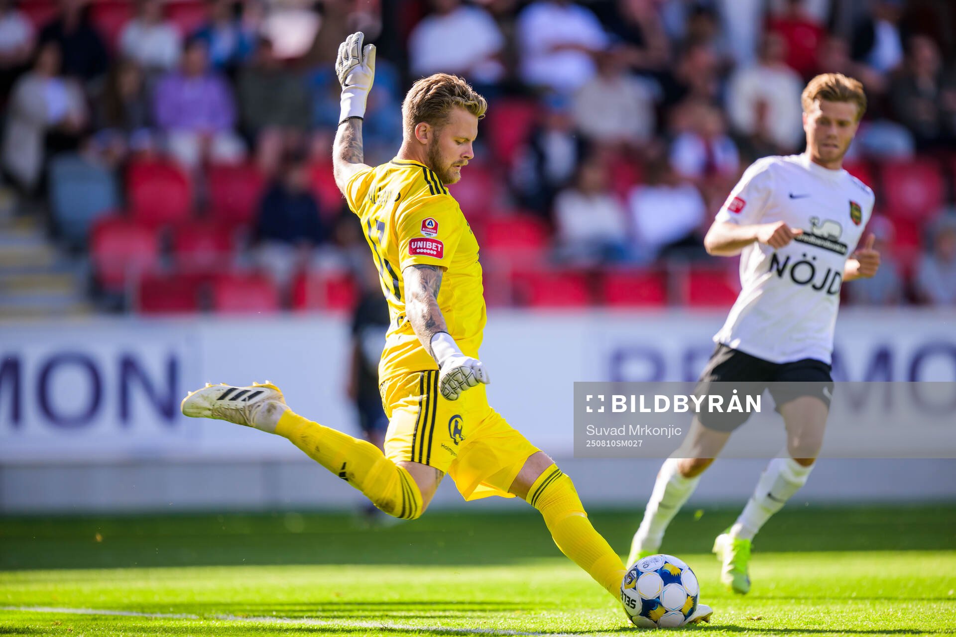 Östers målvakt Robin Wallinder