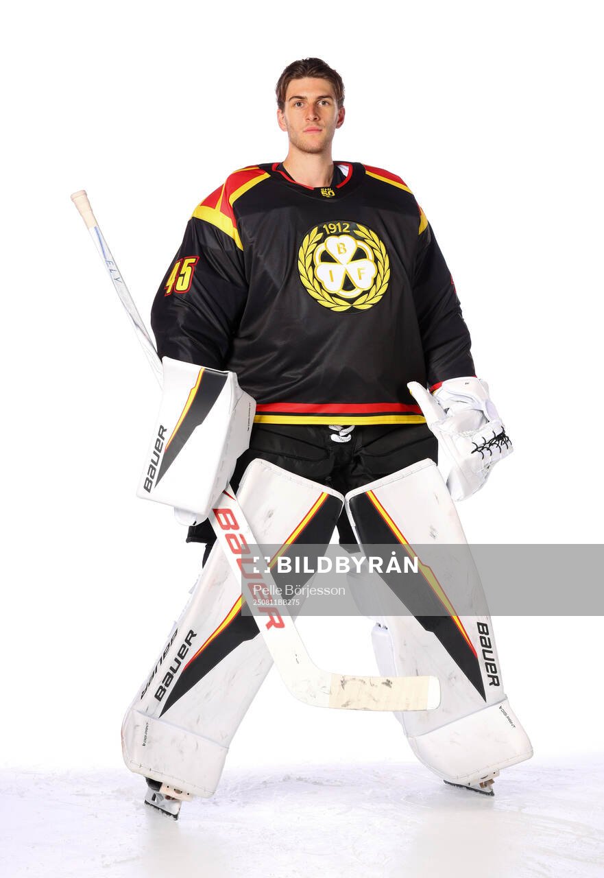 Brynäs målvakt Damian Clara