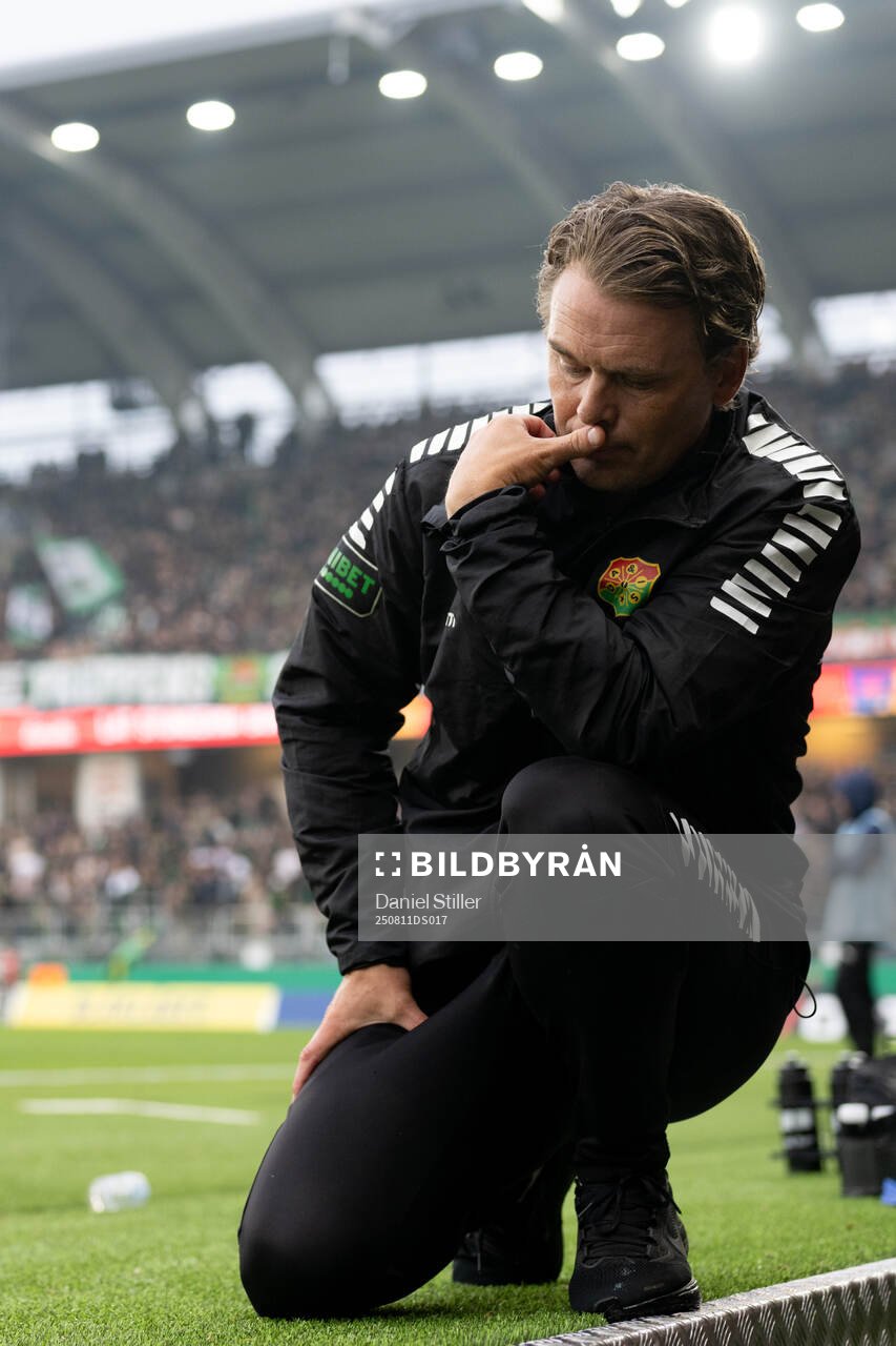 GAIS tränare Fredrik Holmberg