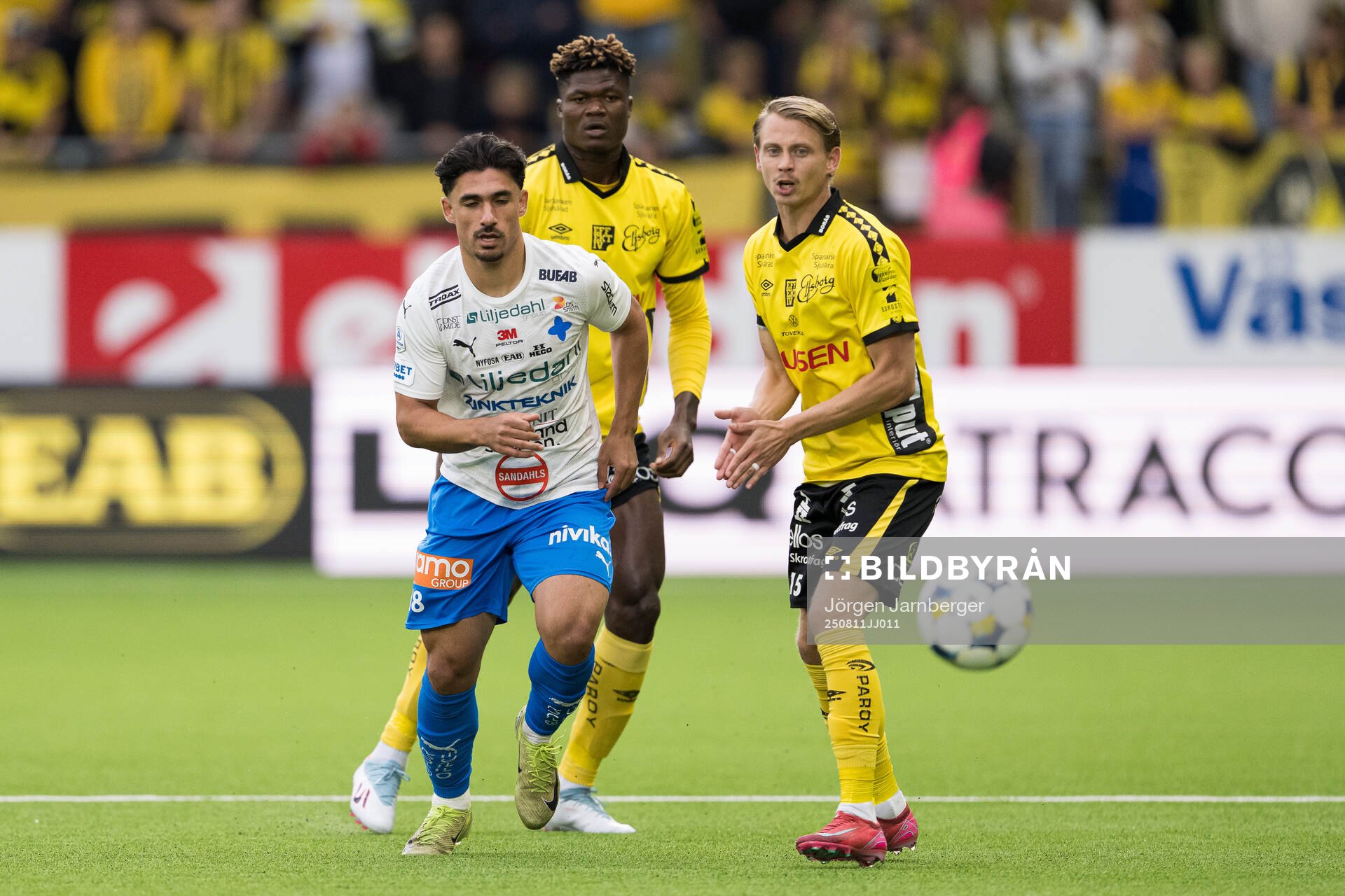 Värnamos Mohammad Alsalkhadi och Elfsborgs Simon Hedlund