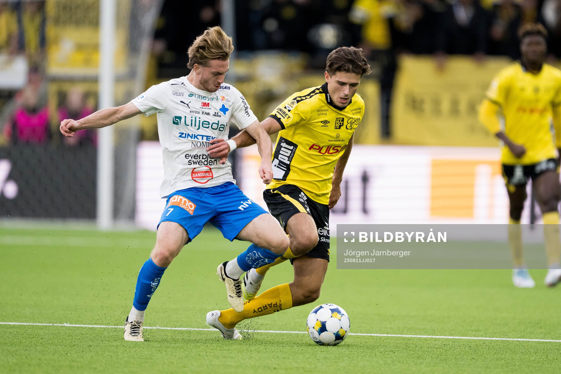 Värnamos Carl Johansson och Elfsborgs Besfort Zeneli