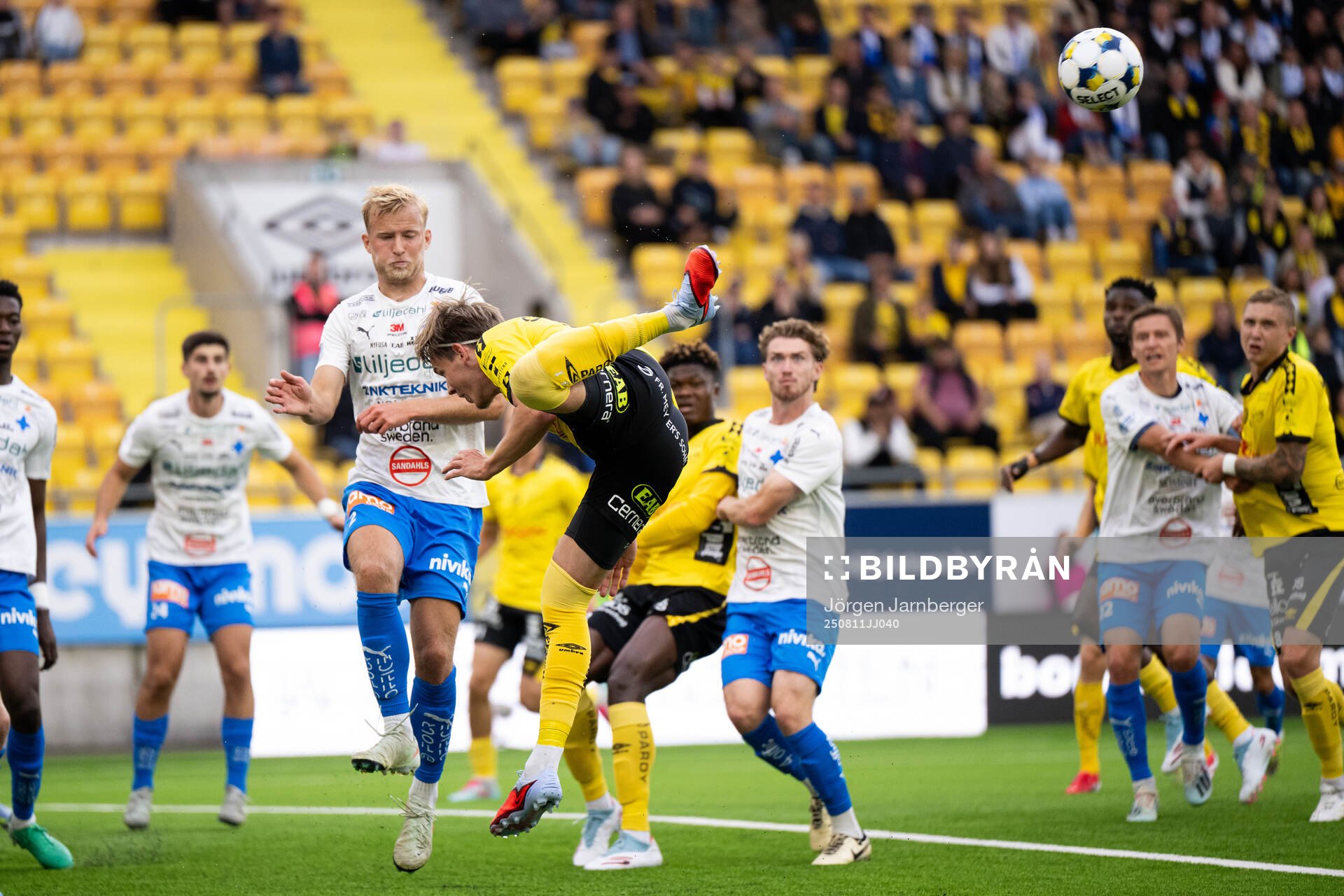 Värnamos Johan Rapp och Elfsborgs Taylor Silverholt