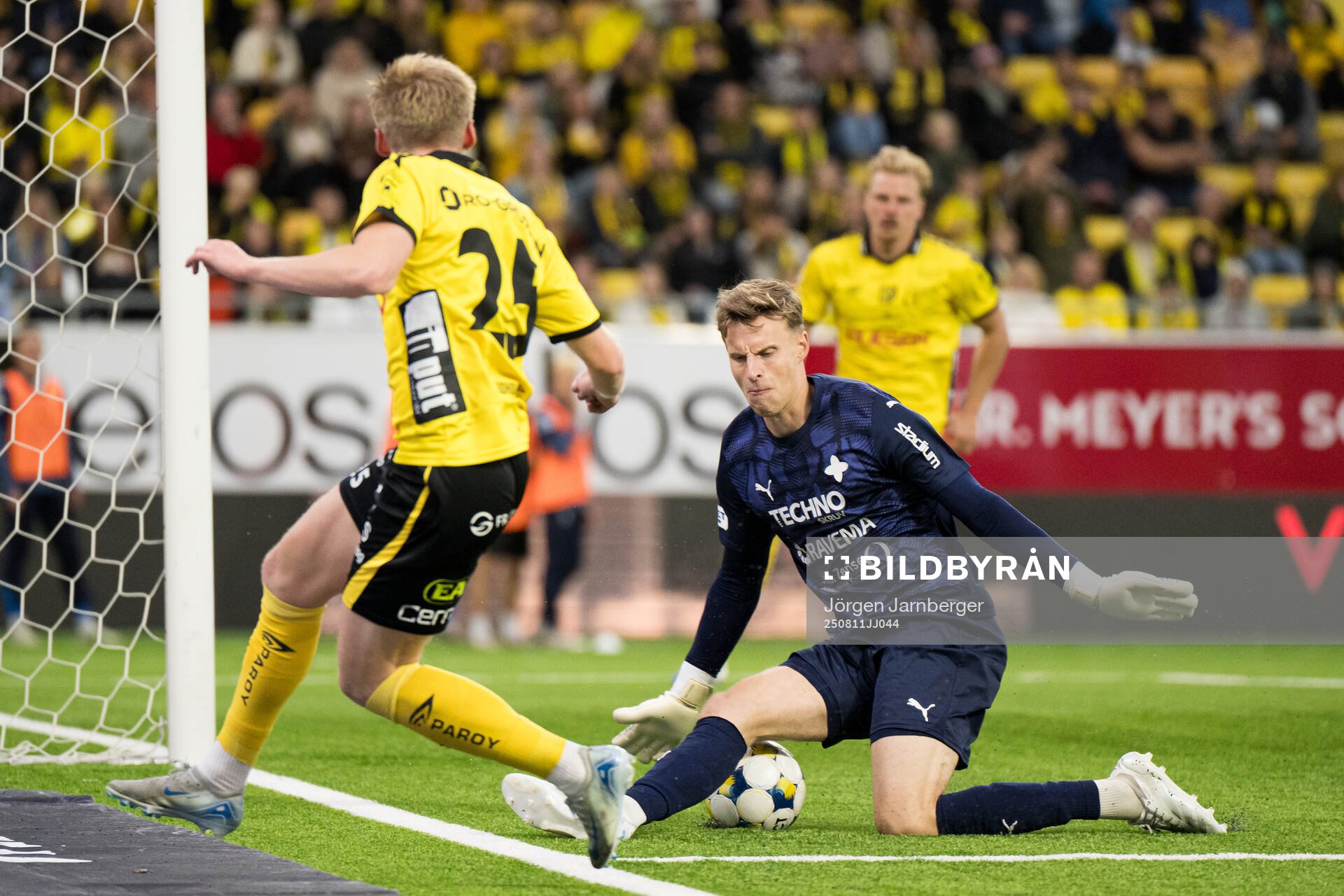 Värnamos målvakt Hugo Keto