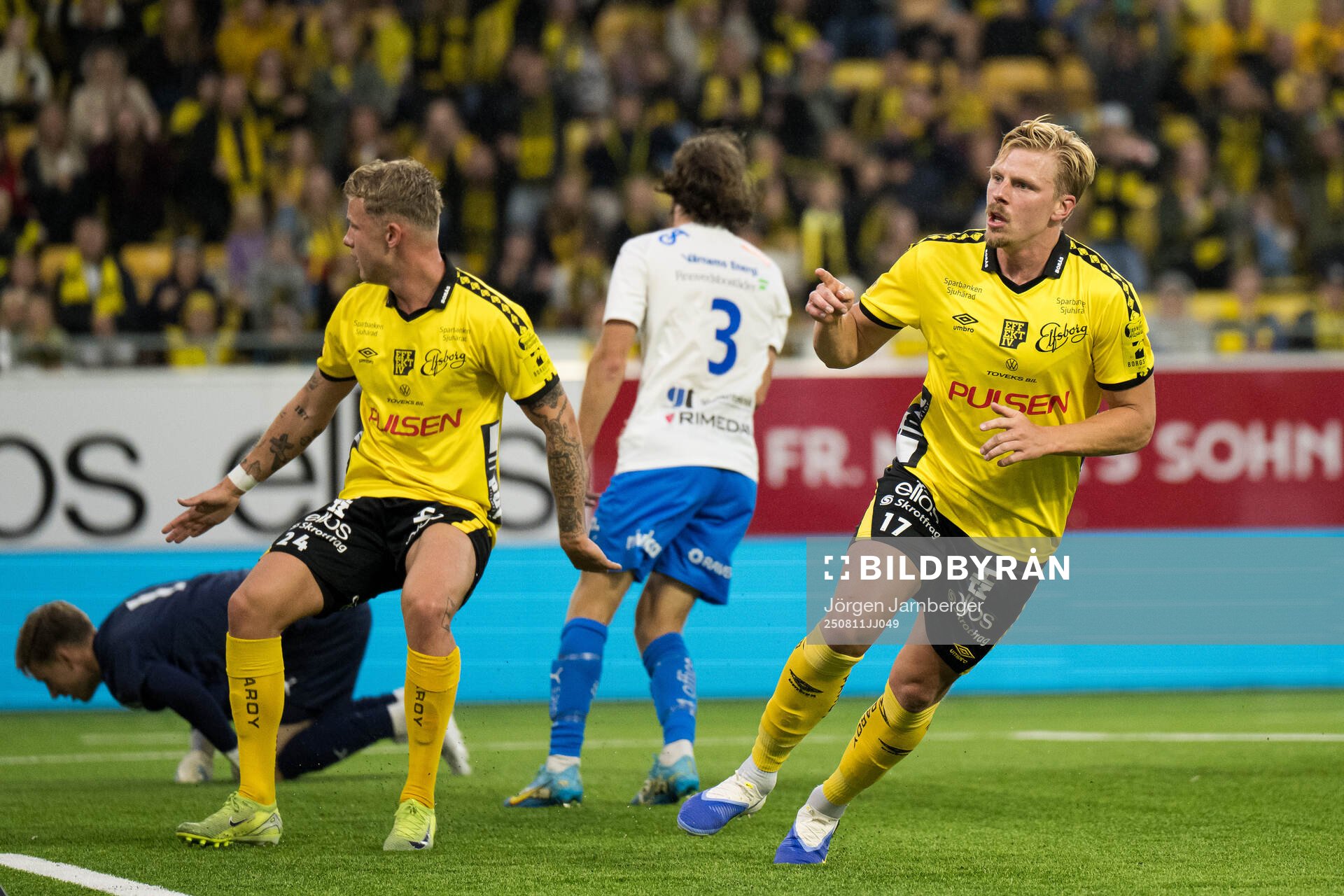 Elfsborgs Per Frick jublar