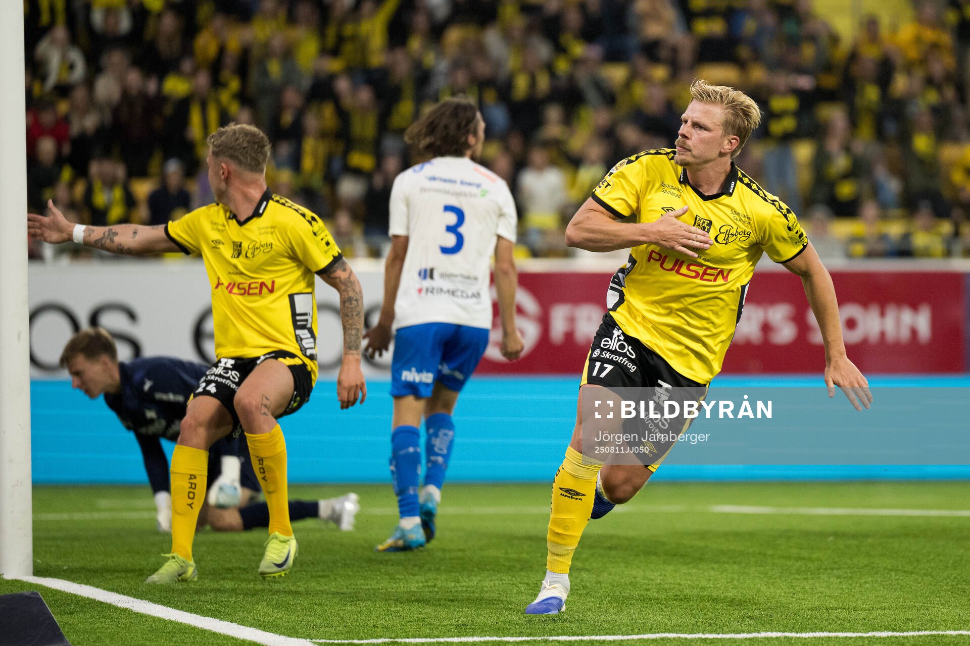 Elfsborgs Per Frick jublar