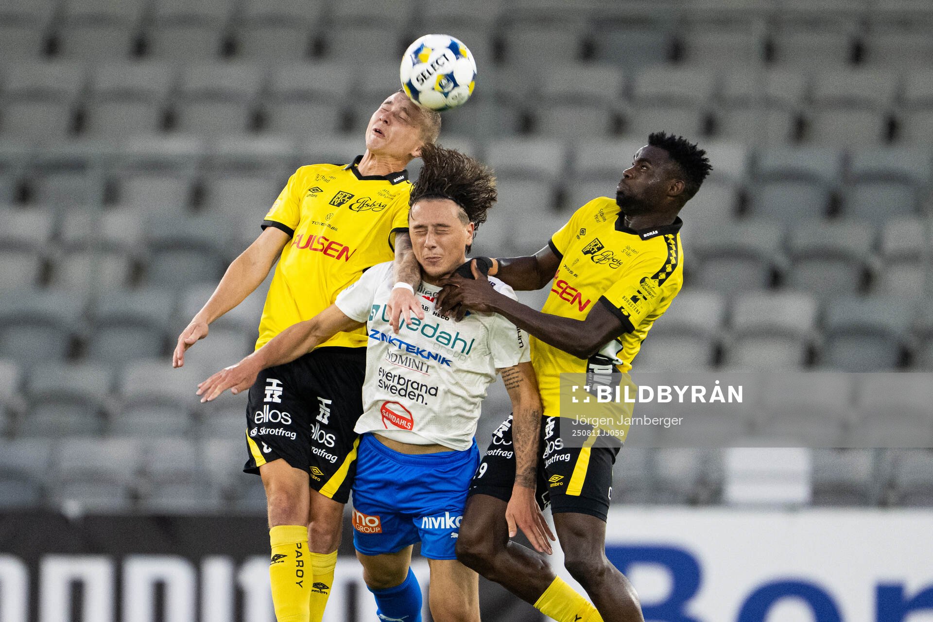 Elfsborgs Sebastian Holmen, Värnamos Kai Meriluoto och