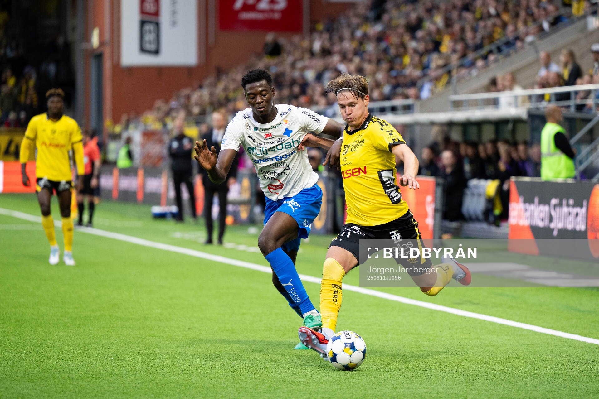 Värnamos Rufai Mohammed och Elfsborgs Taylor Silverholt