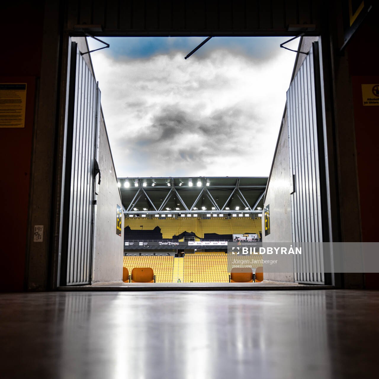 Ingång till Borås arena