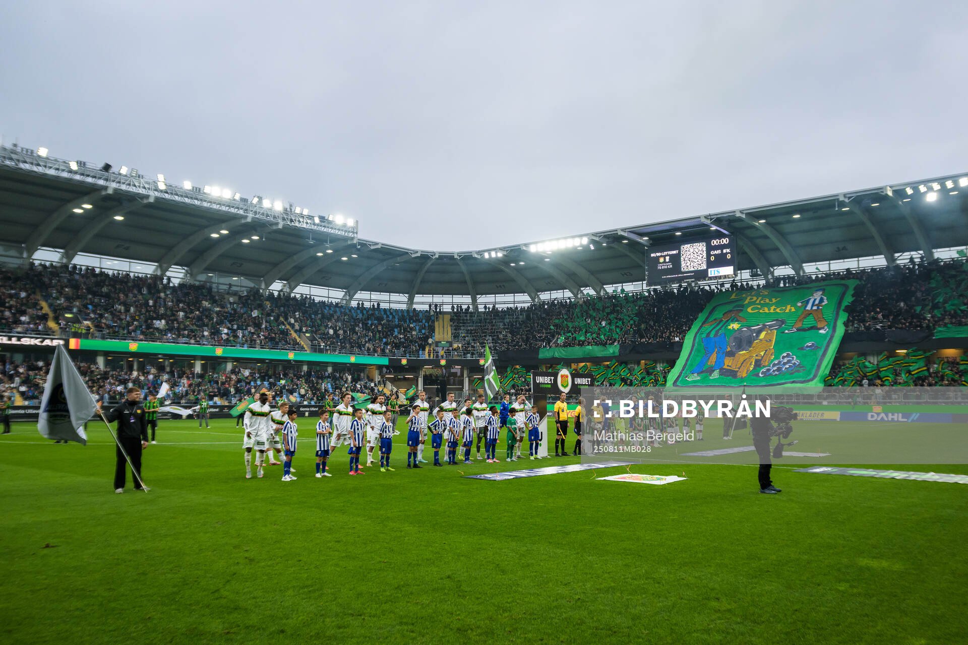 GAIS och IFK Göteborgs spelare