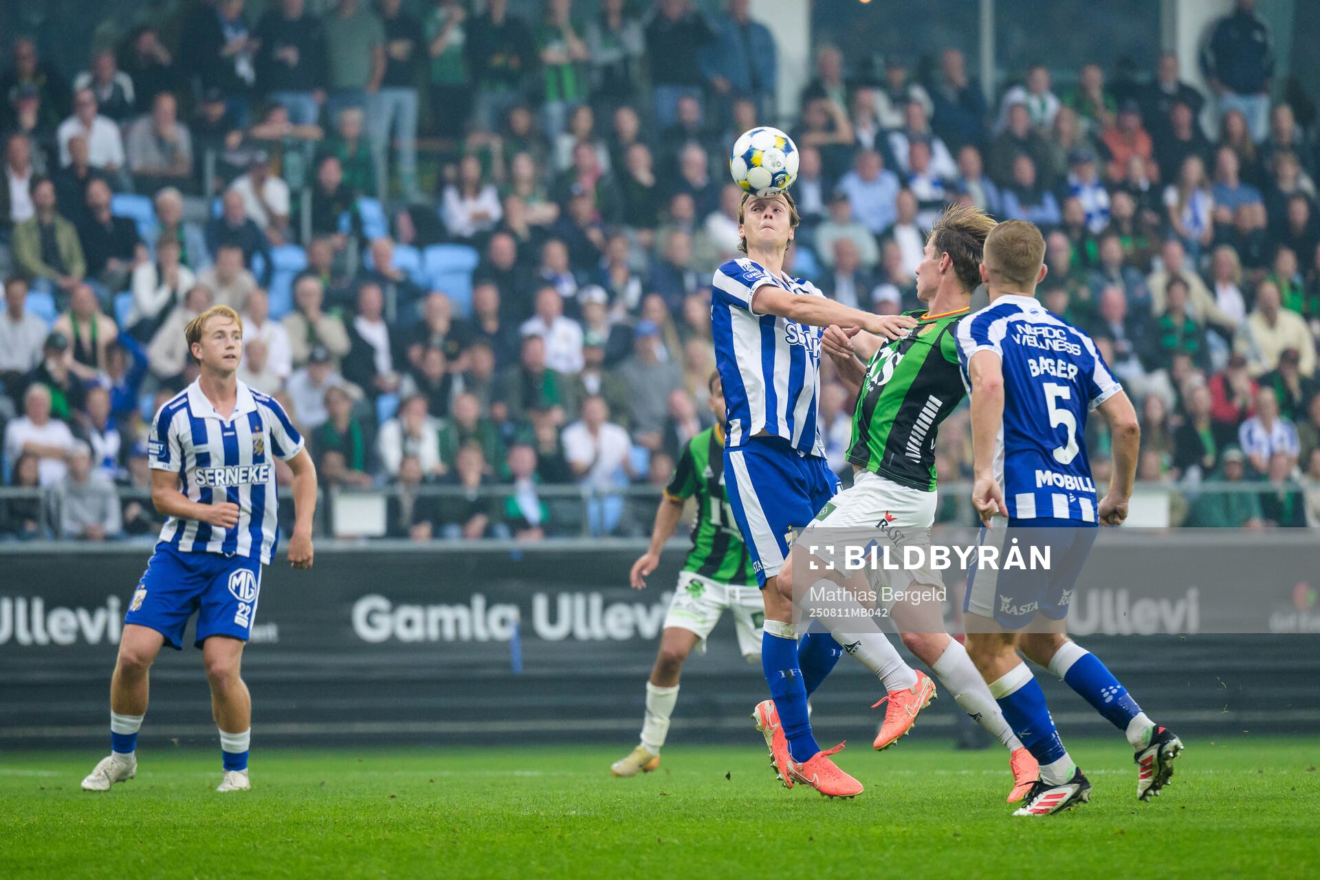 IFK Göteborgs August Erlingmark och GAIS Robin Frej
