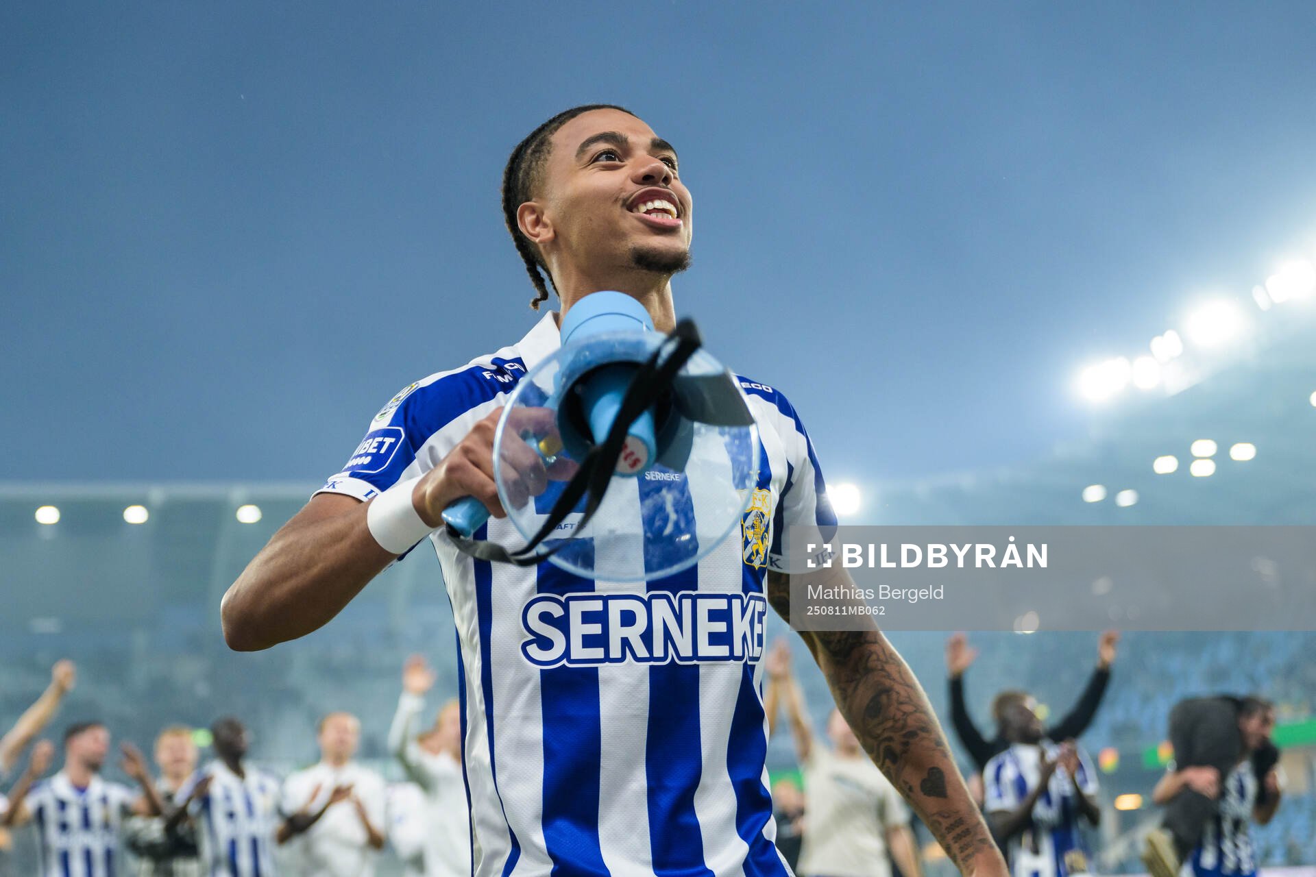 IFK Göteborgs Sebastian Clemmensen jublar