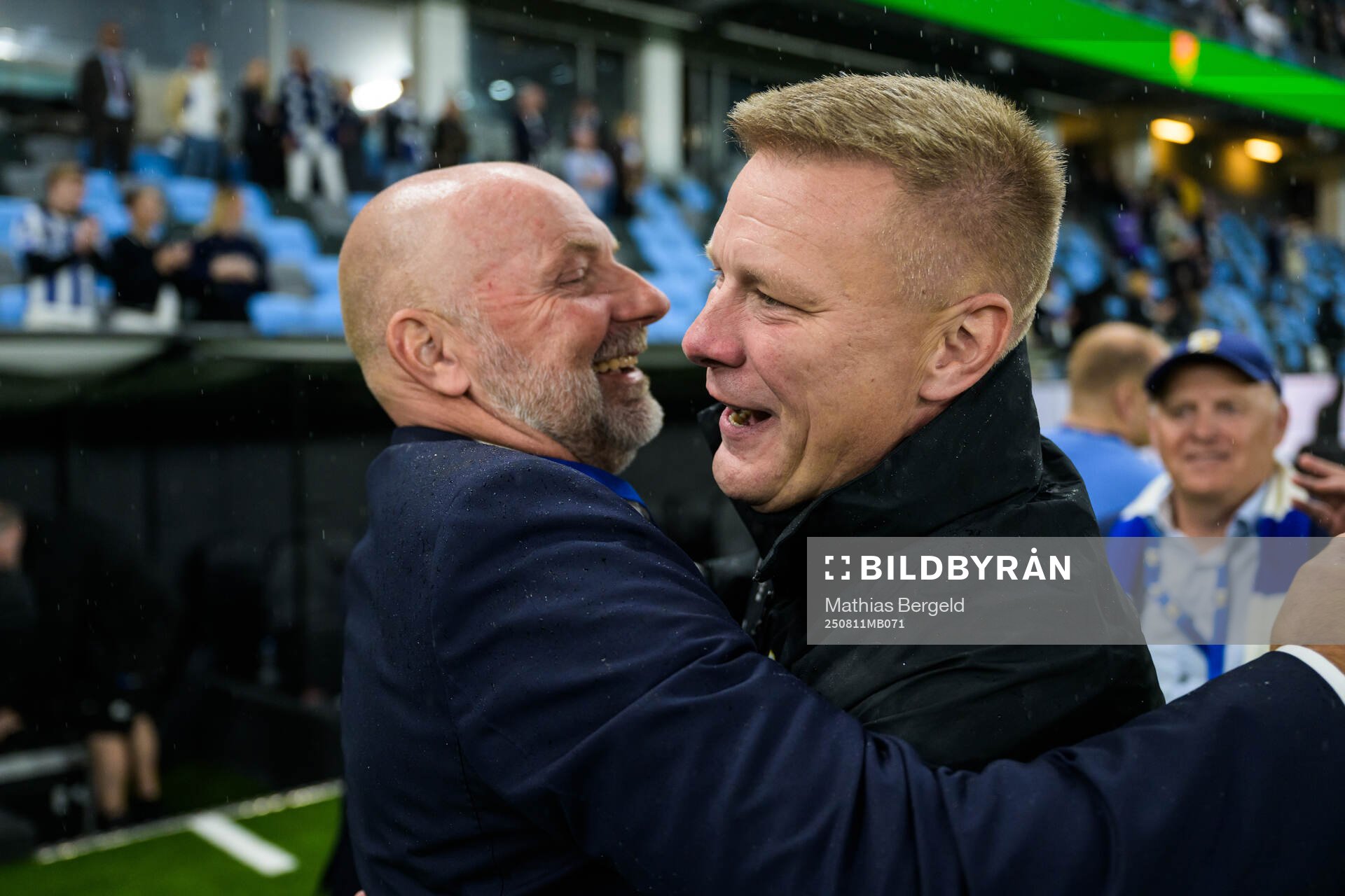 IFK Göteborgs klubbdirektör Håkan Mild och tränare