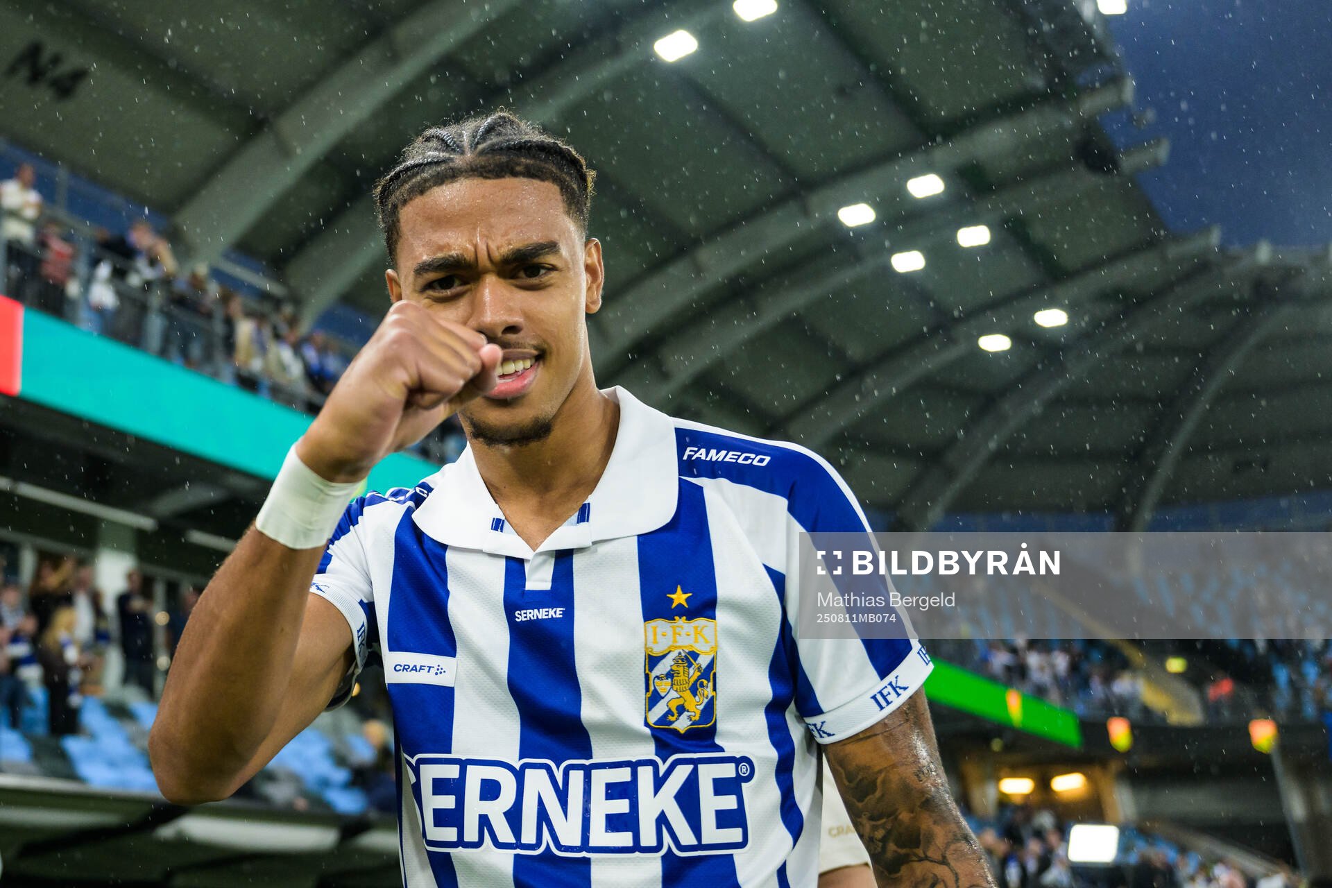 IFK Göteborgs Sebastian Clemmensen jublar