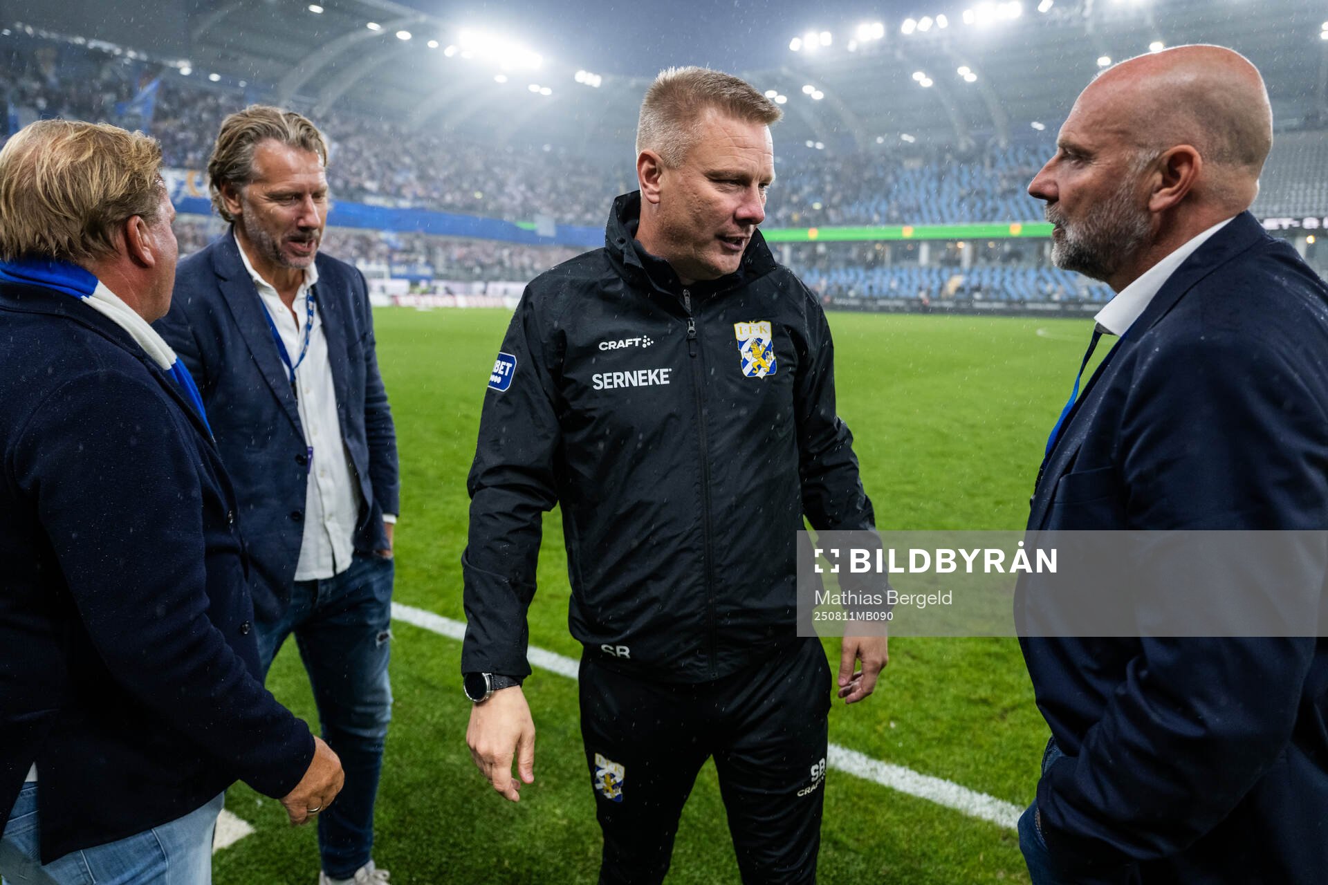 IFK Göteborgs fotbollschef Jesper Jansson, tränare Stefan