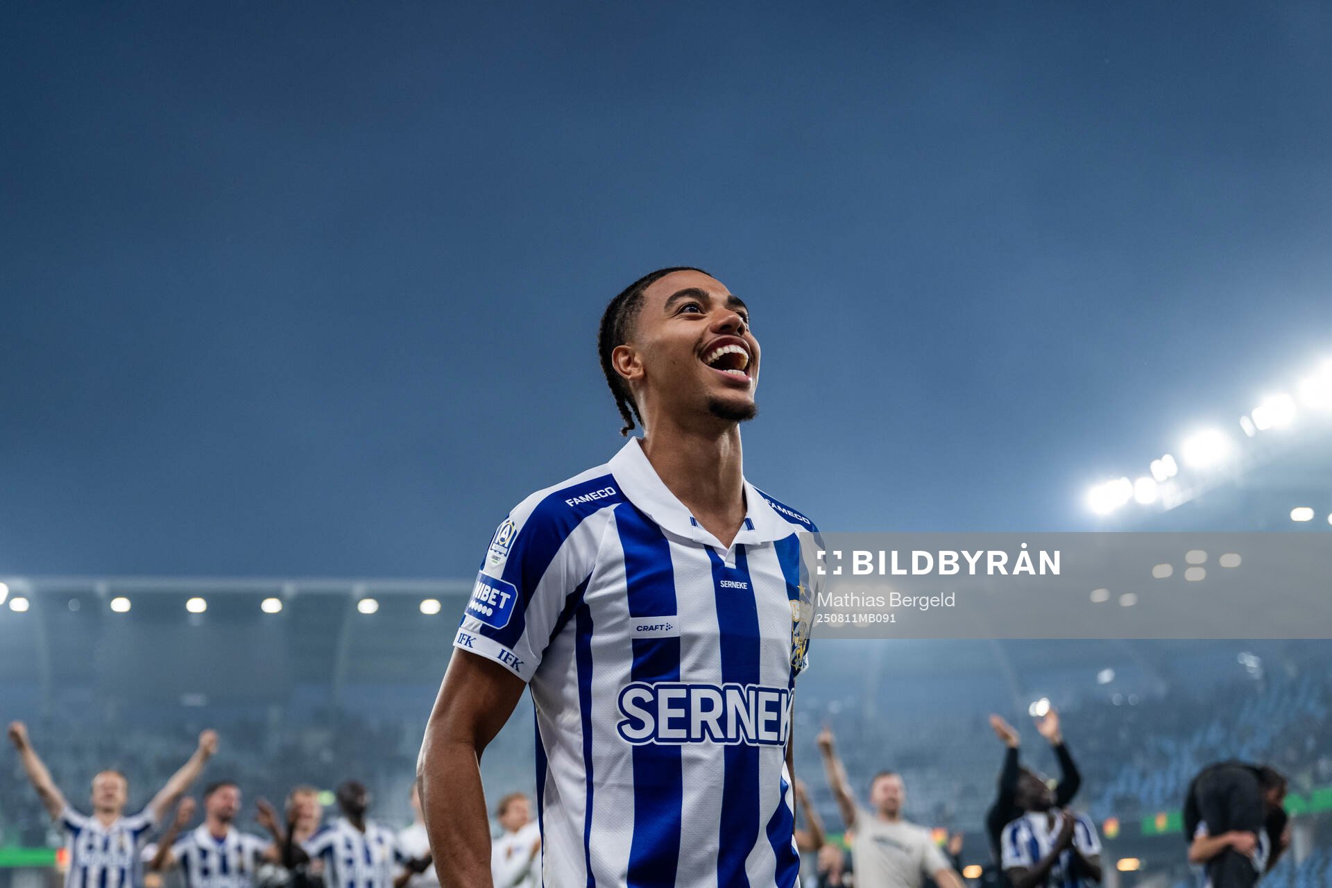 IFK Göteborgs Sebastian Clemmensen jublar