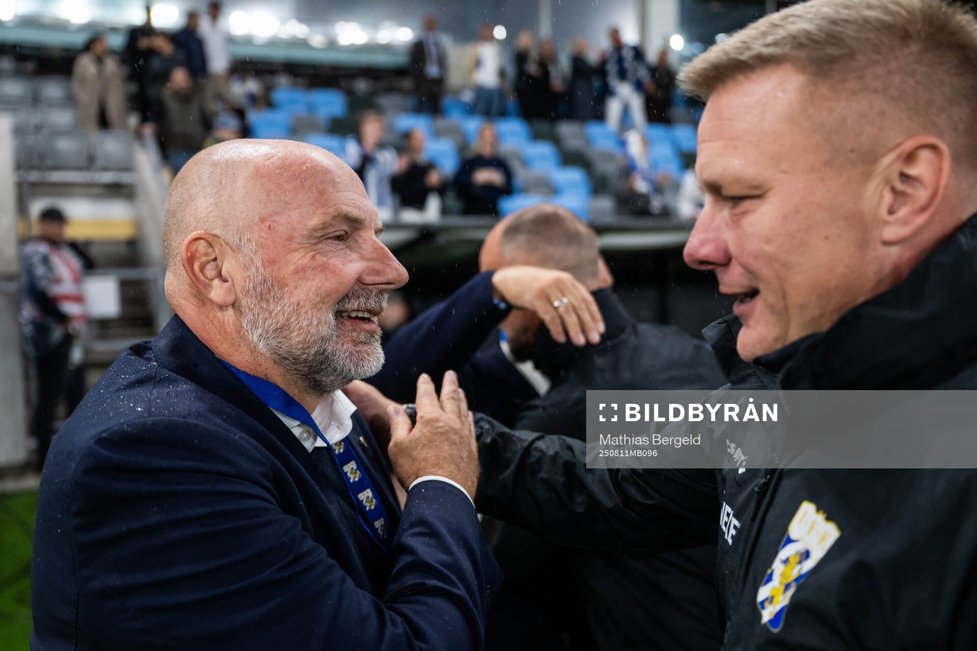 IFK Göteborgs klubbdirektör Håkan Mild och tränare