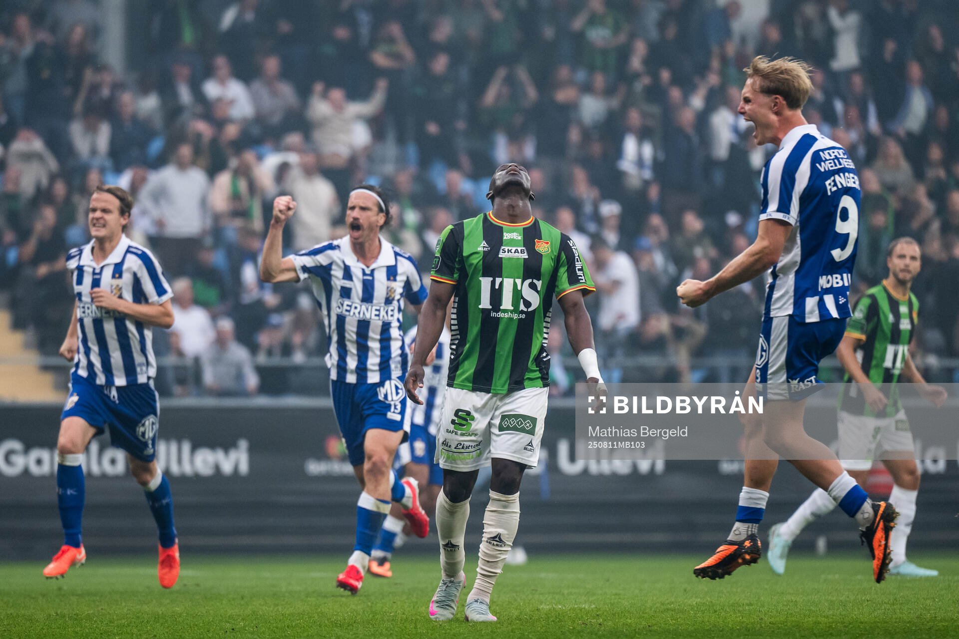 IFK Göteborgs August Erlingmark, Gustav Svensson och Max