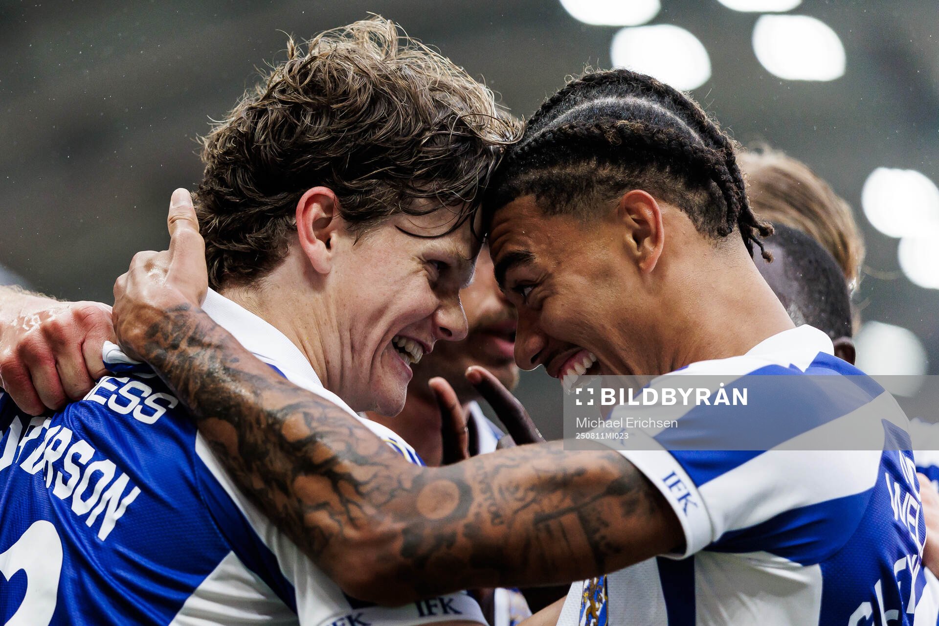 IFK Göteborgs Kolbeinn Thordarson och Sebastian Clemmensen