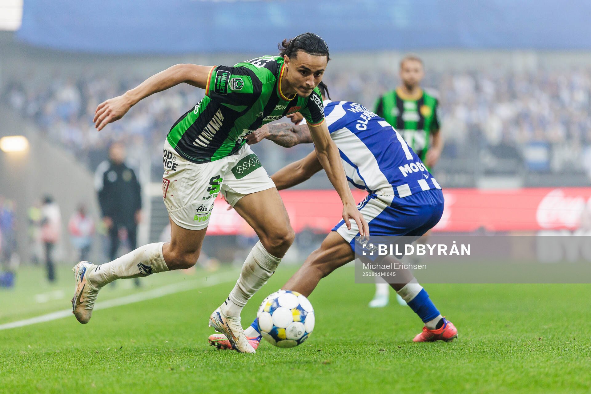 GAISs Amin Boudri och IFK Göteborgs Sebastian Clemmensen
