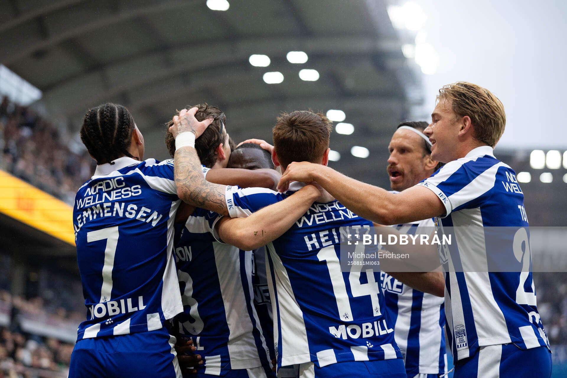 IFK Göteborgs Kolbeinn Thordarson jublar