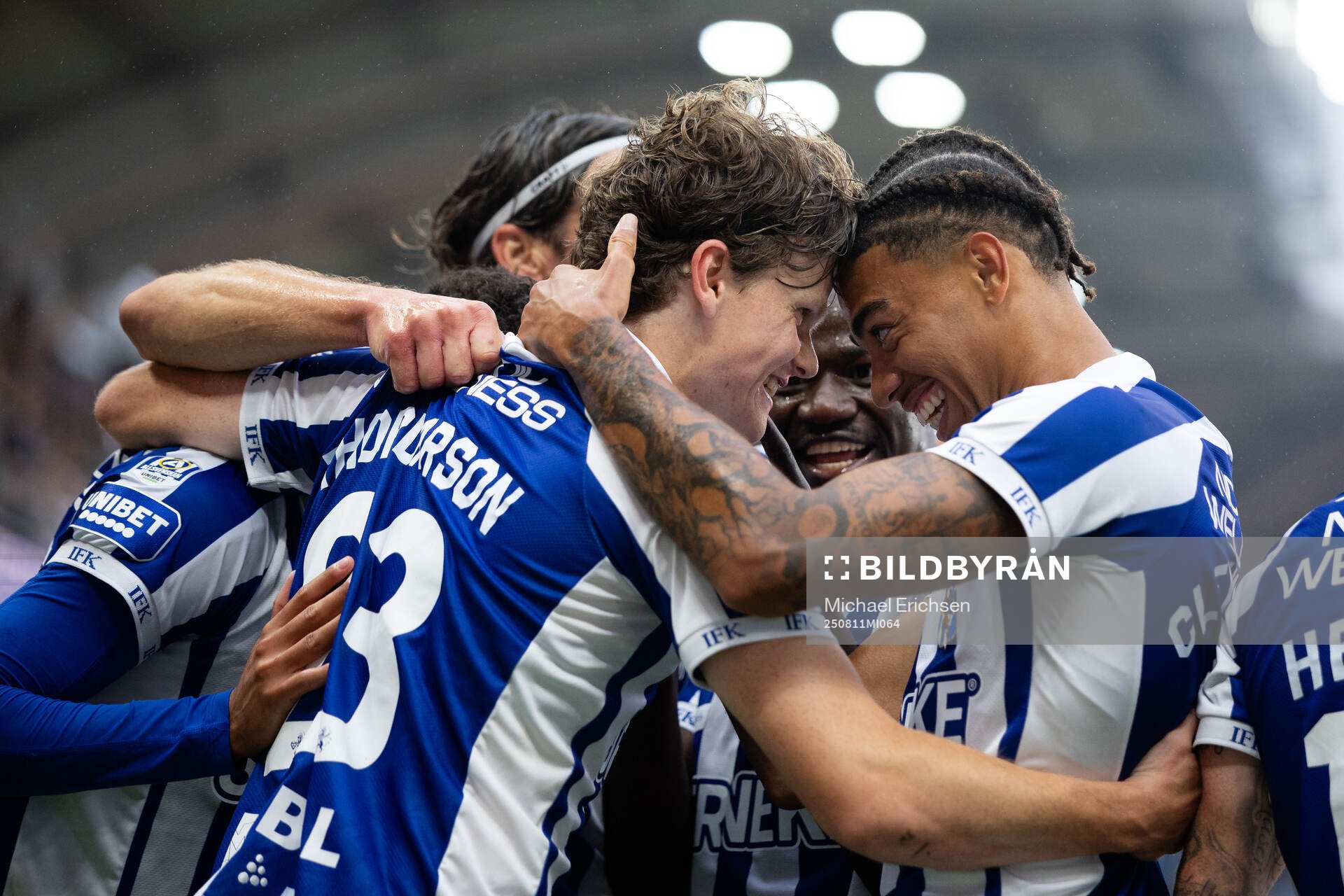 IFK Göteborgs Kolbeinn Thordarson jublar