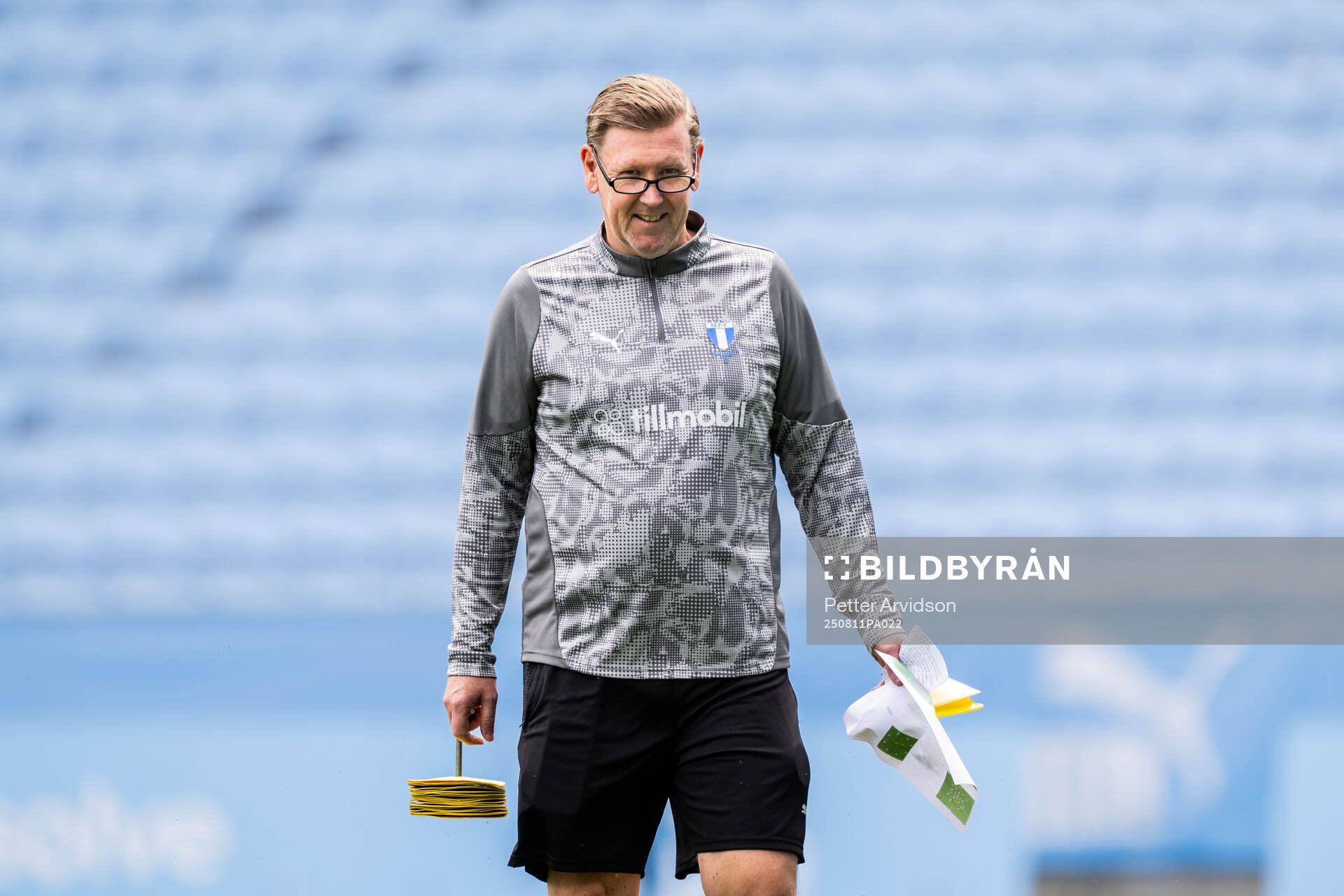 Assistant coach Peter Wettergren