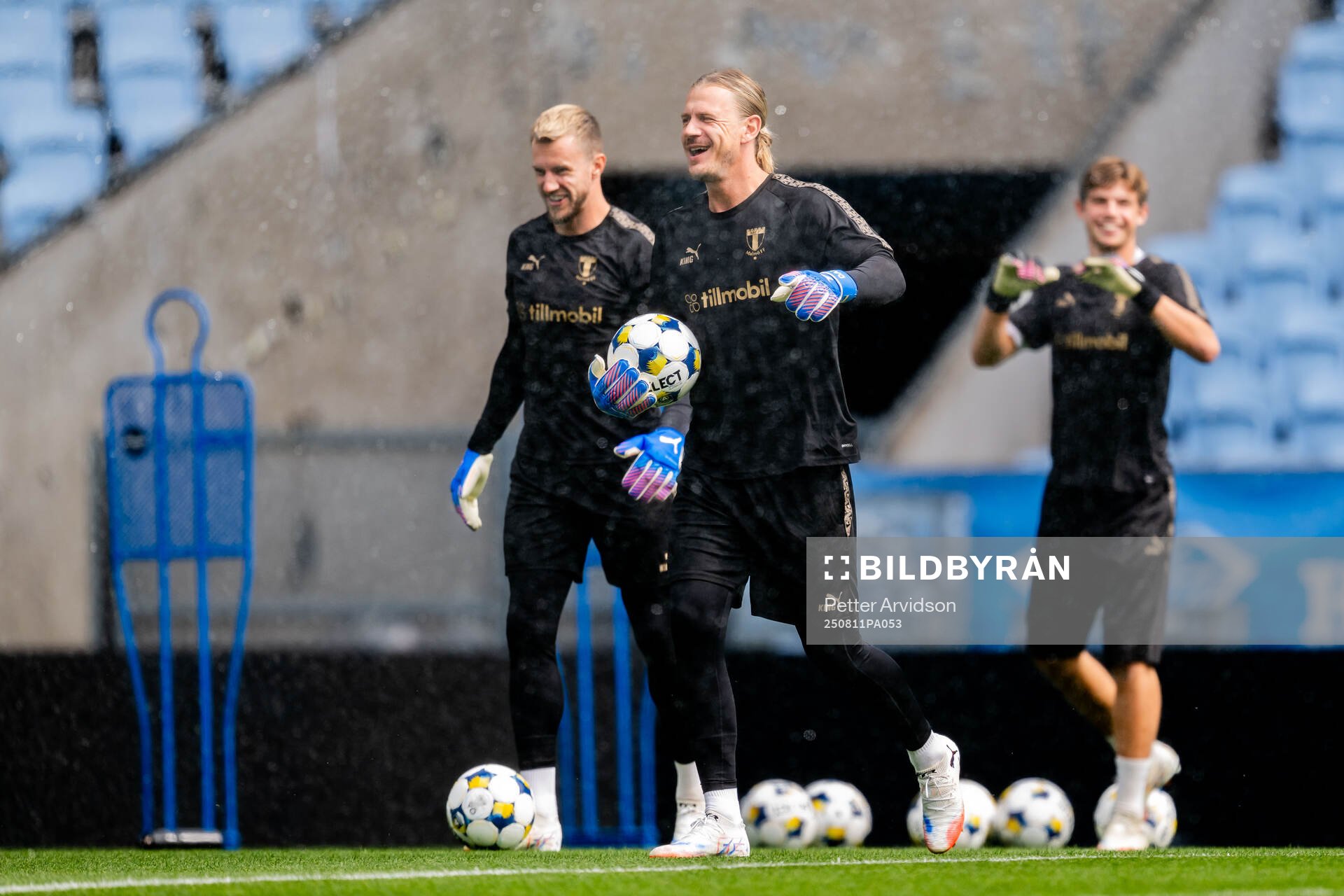 Goalkeeper Johan Dahlin