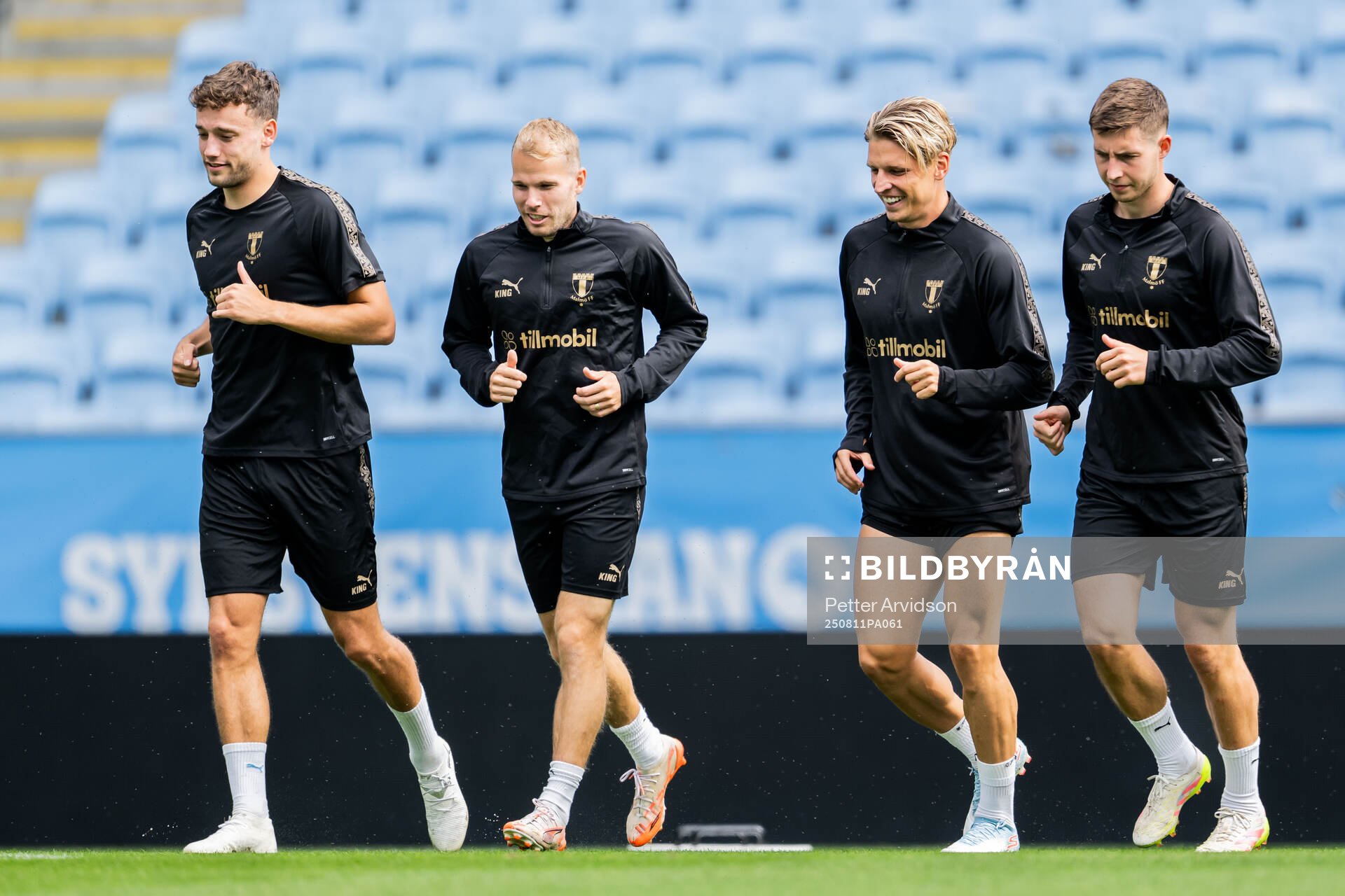 Colin Rösler, Oscar Lewicki, Jens Stryger Larsen and Lasse