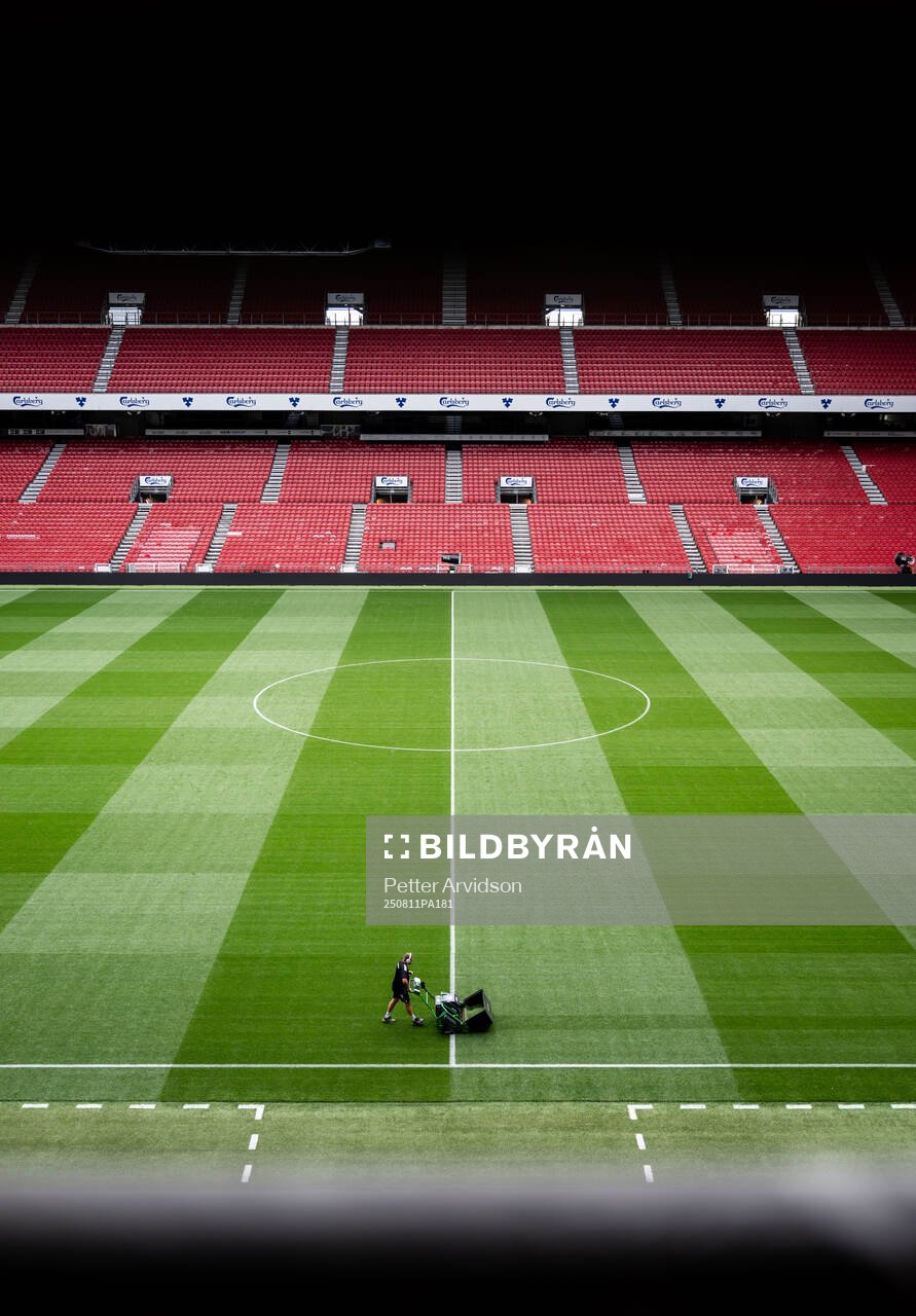 Interior view of Parken Stadium