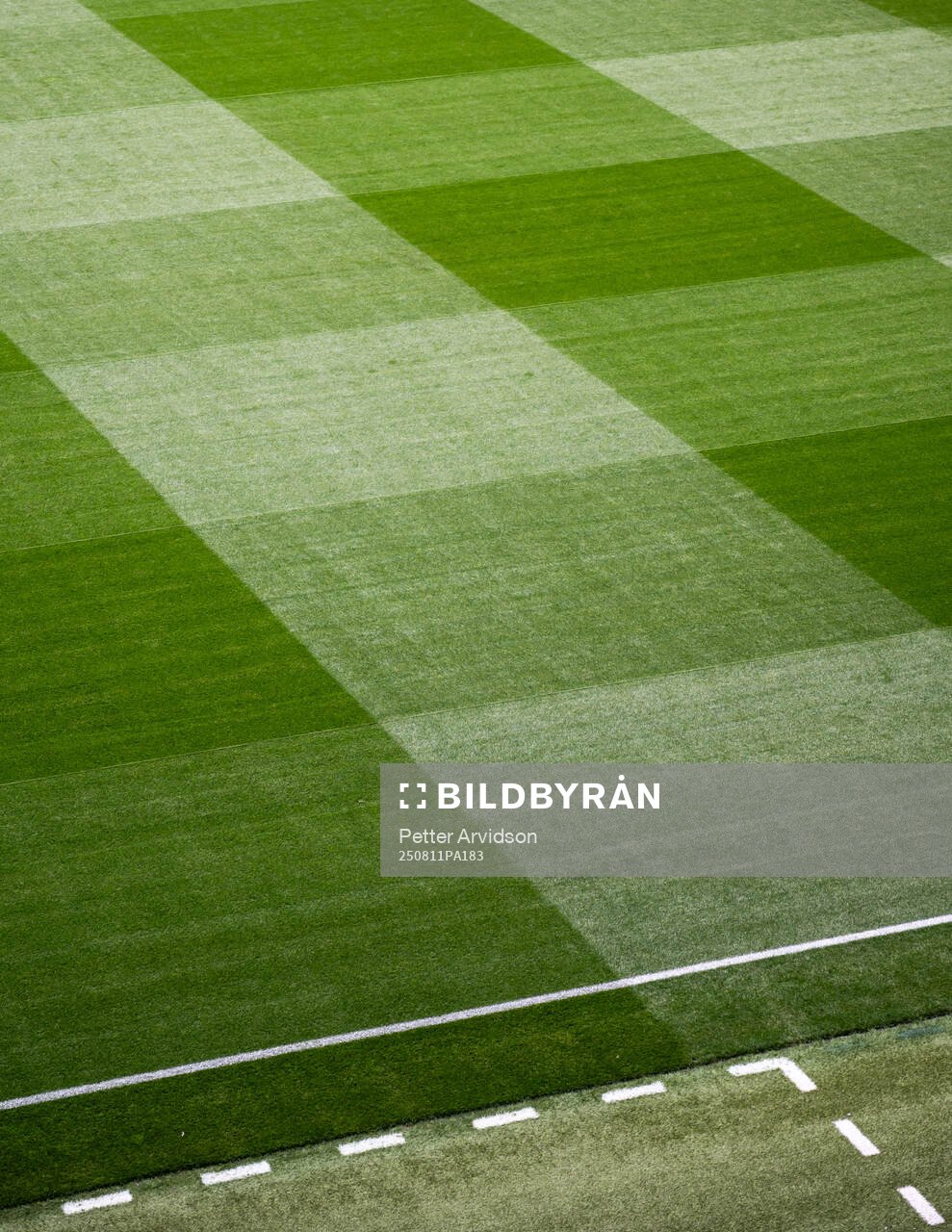 Interior view of Parken Stadium
