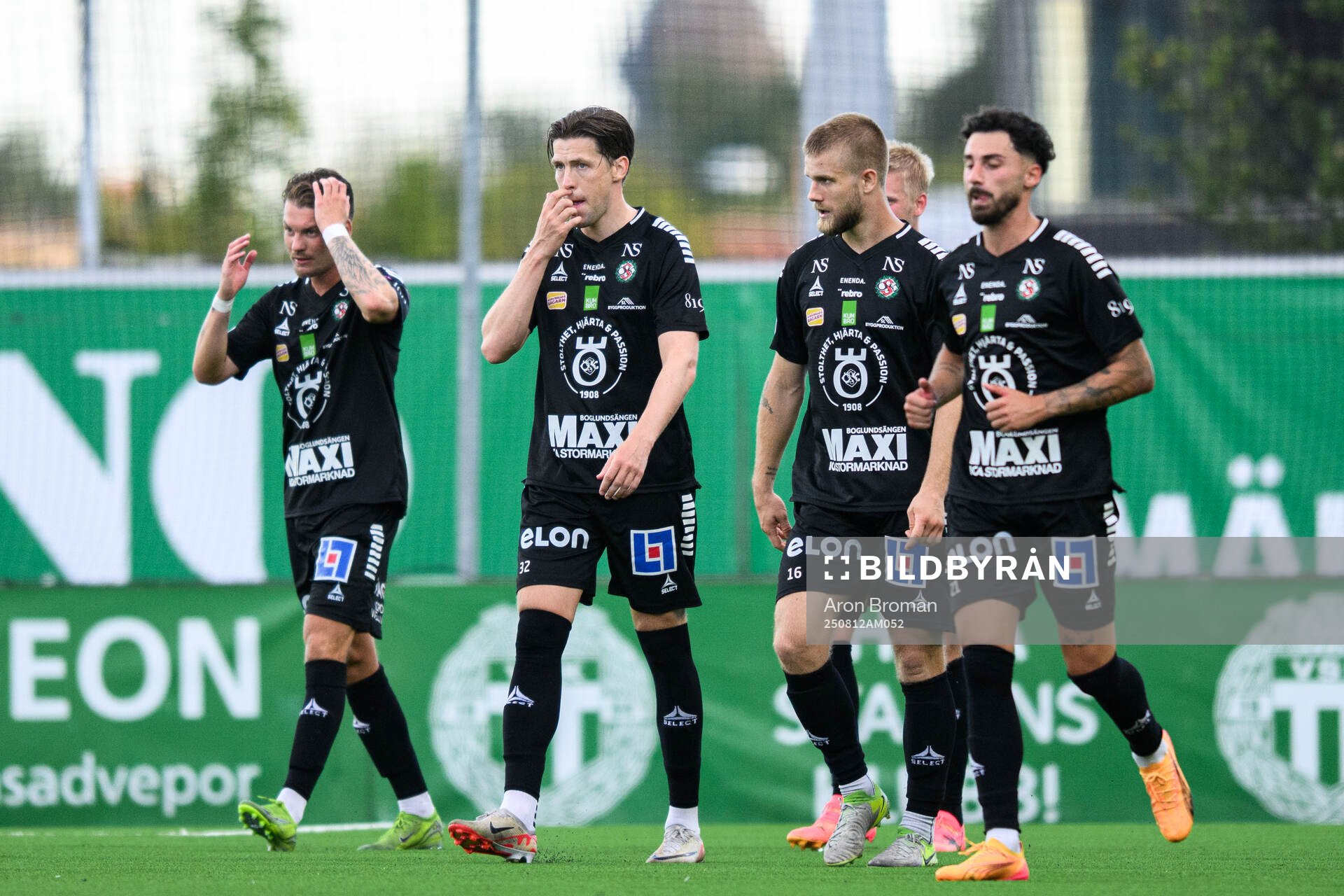 Örebros John Stenberg, Hampus Söderström och Simon Amin