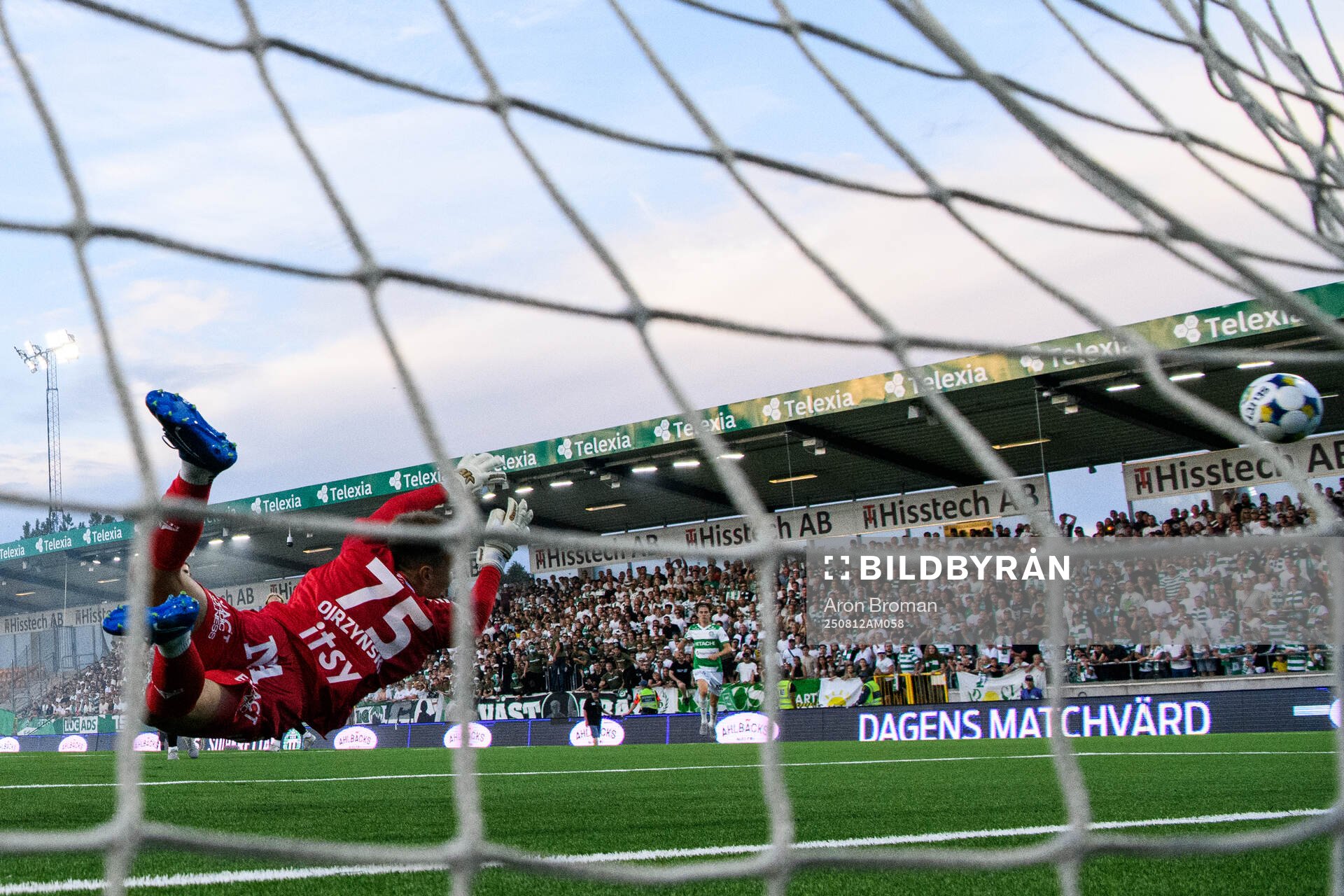 Örebros målvakt Jakub Ojrzynski