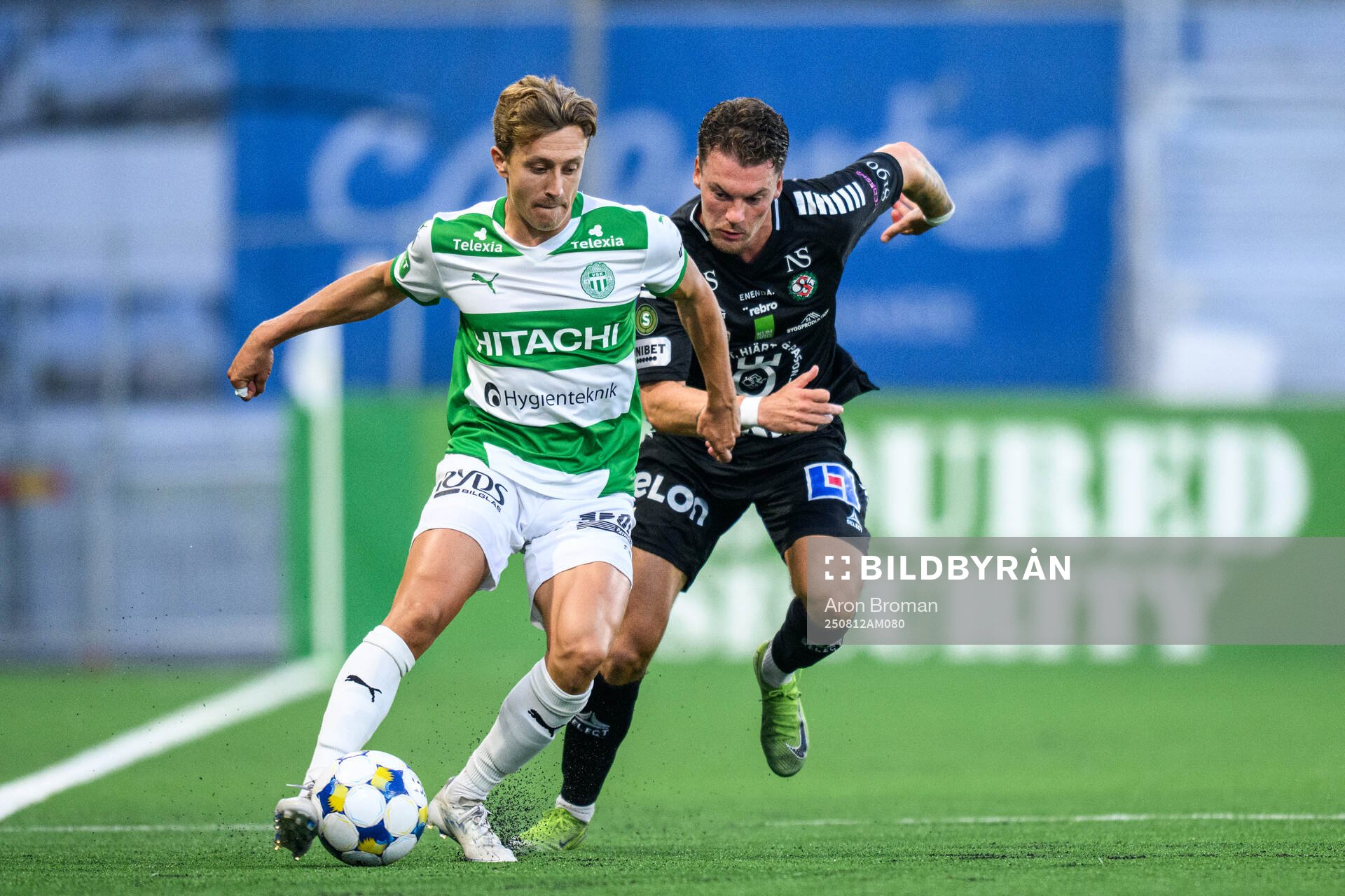 Västerås Simon Gefvert och Örebros Samuel Kroon