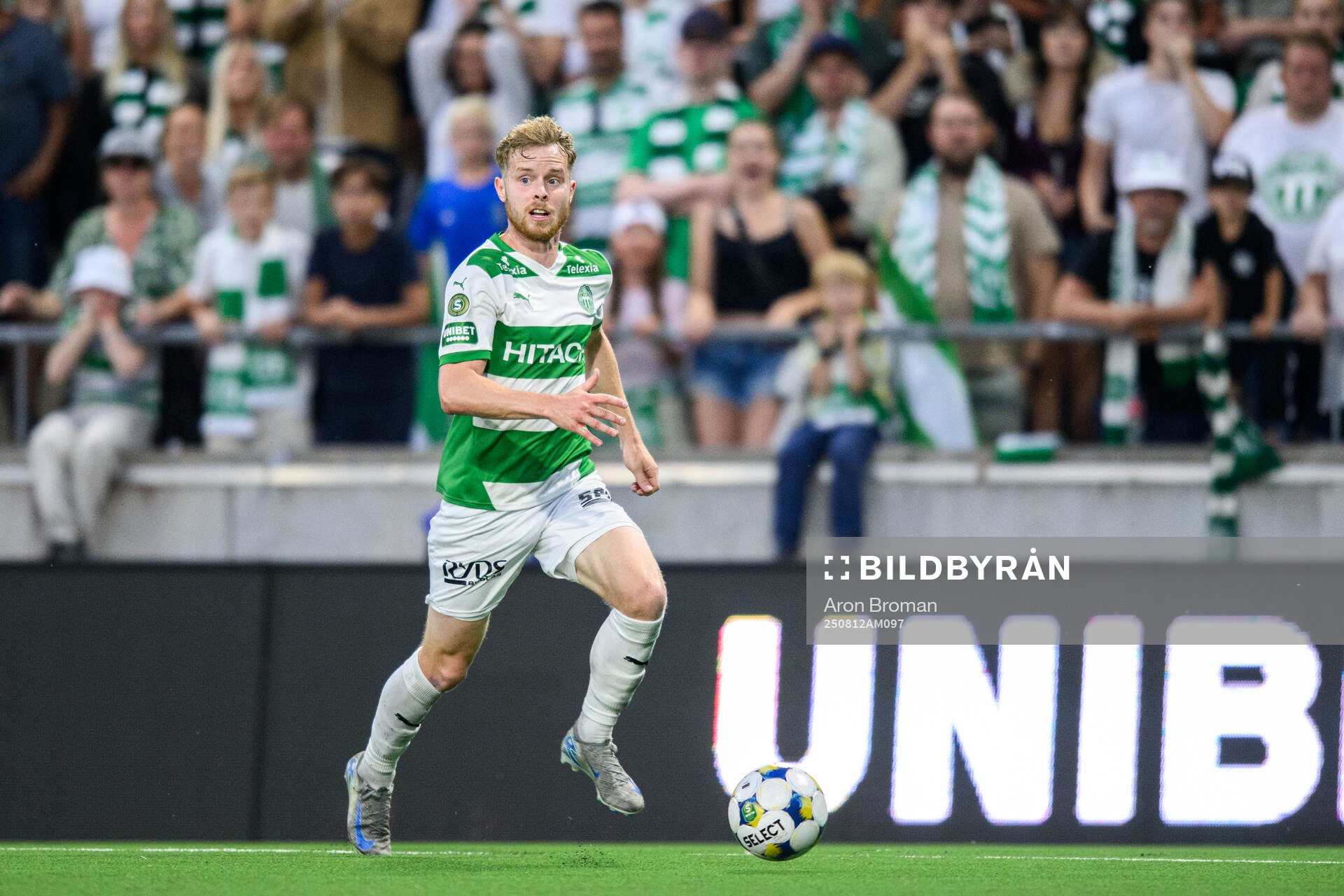 under fotbollsmatchen i Superettan mellan Västerås och