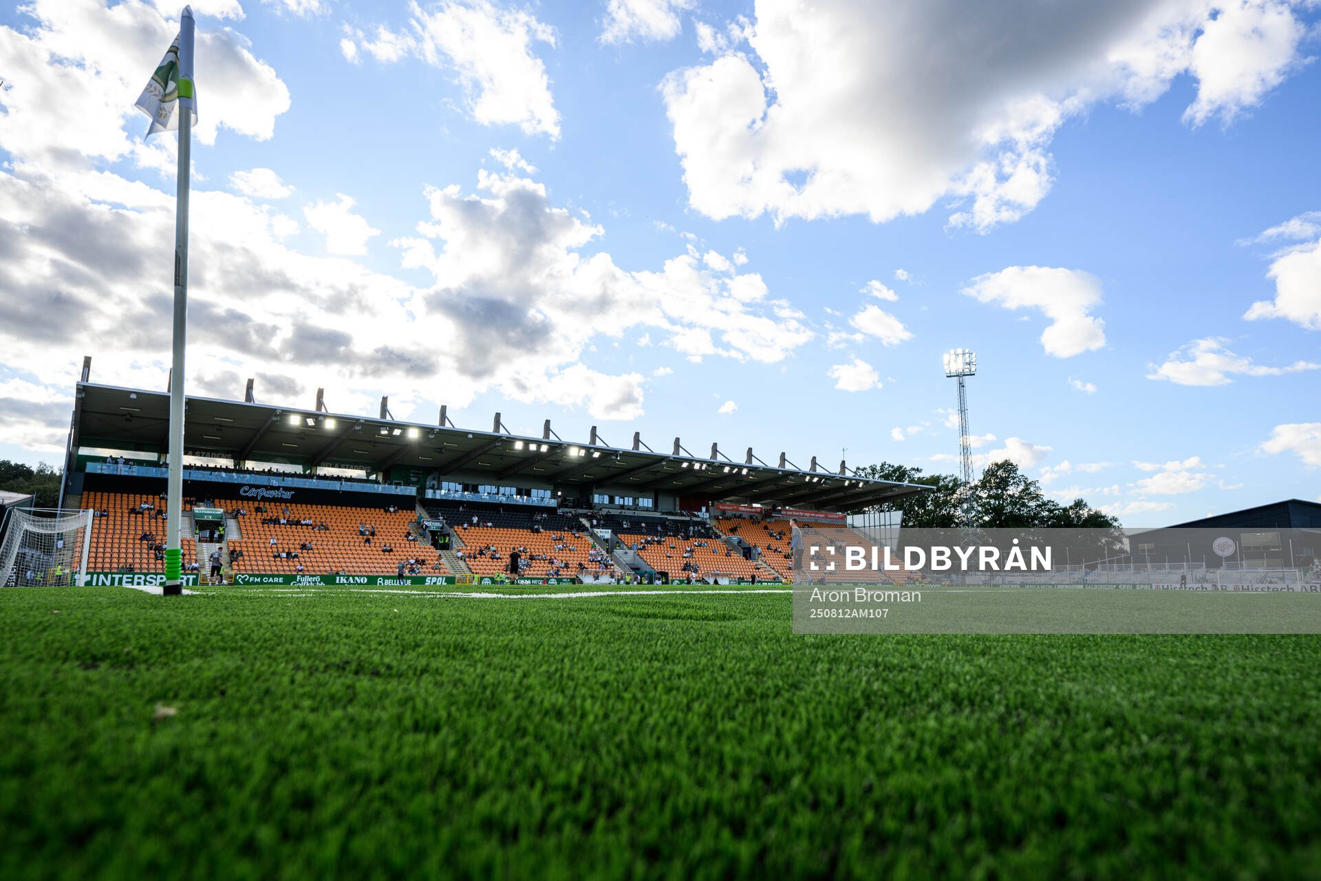 under fotbollsmatchen i Superettan mellan Västerås och