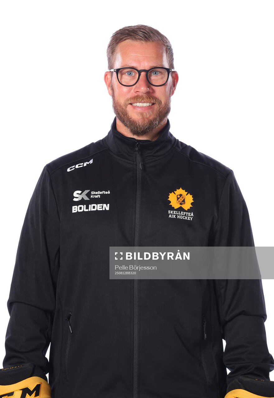 Skellefteås Assisterande tränare Andreas Falk
