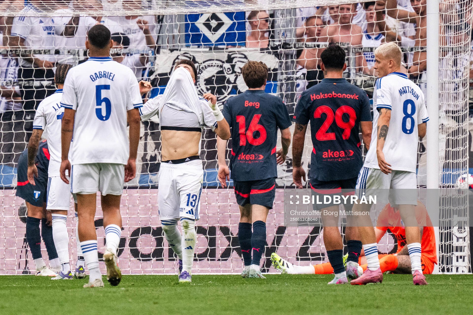 Rodrigo Huescas of FC Copenhagen looks dejected